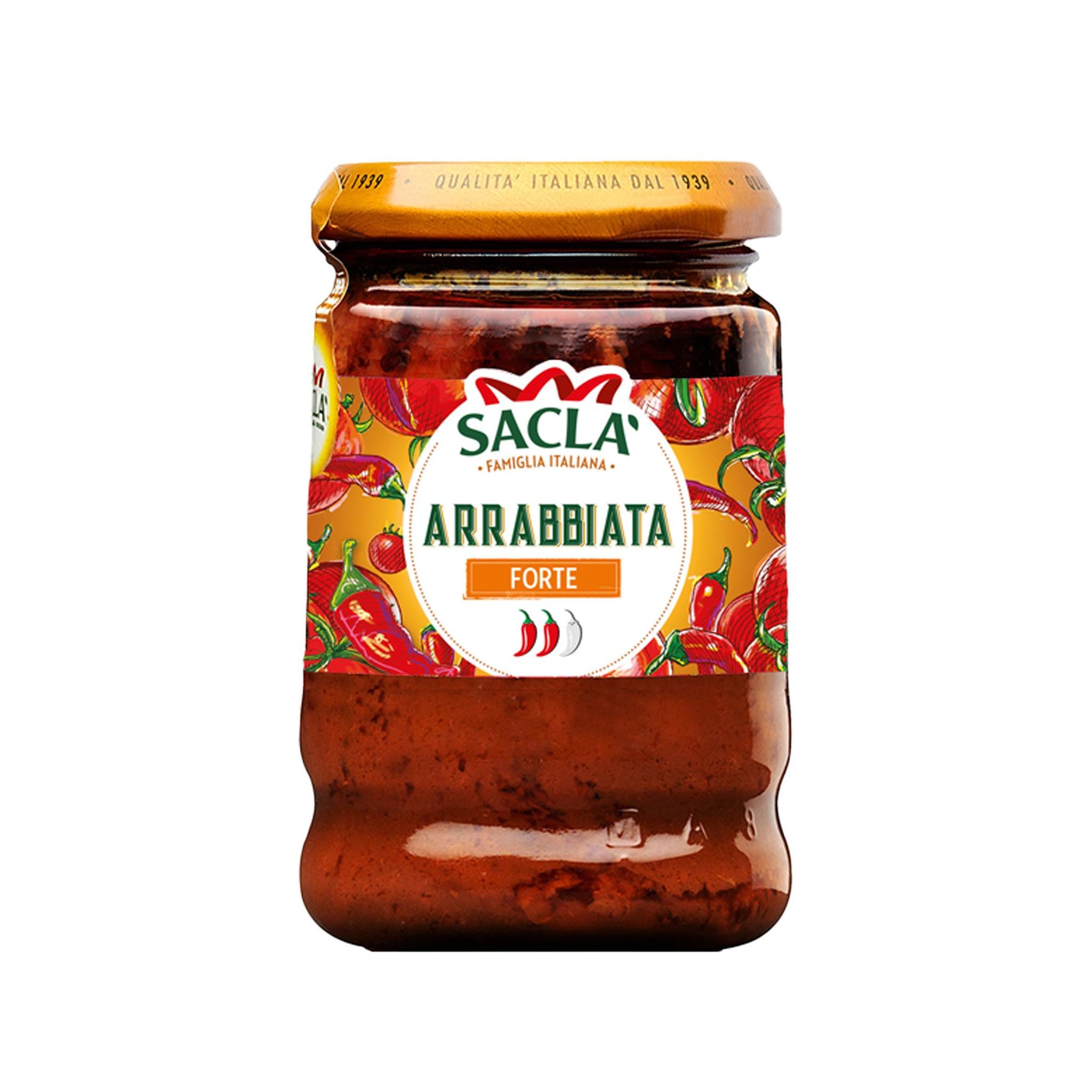 SACLA Sauce arrabiata forte 190g