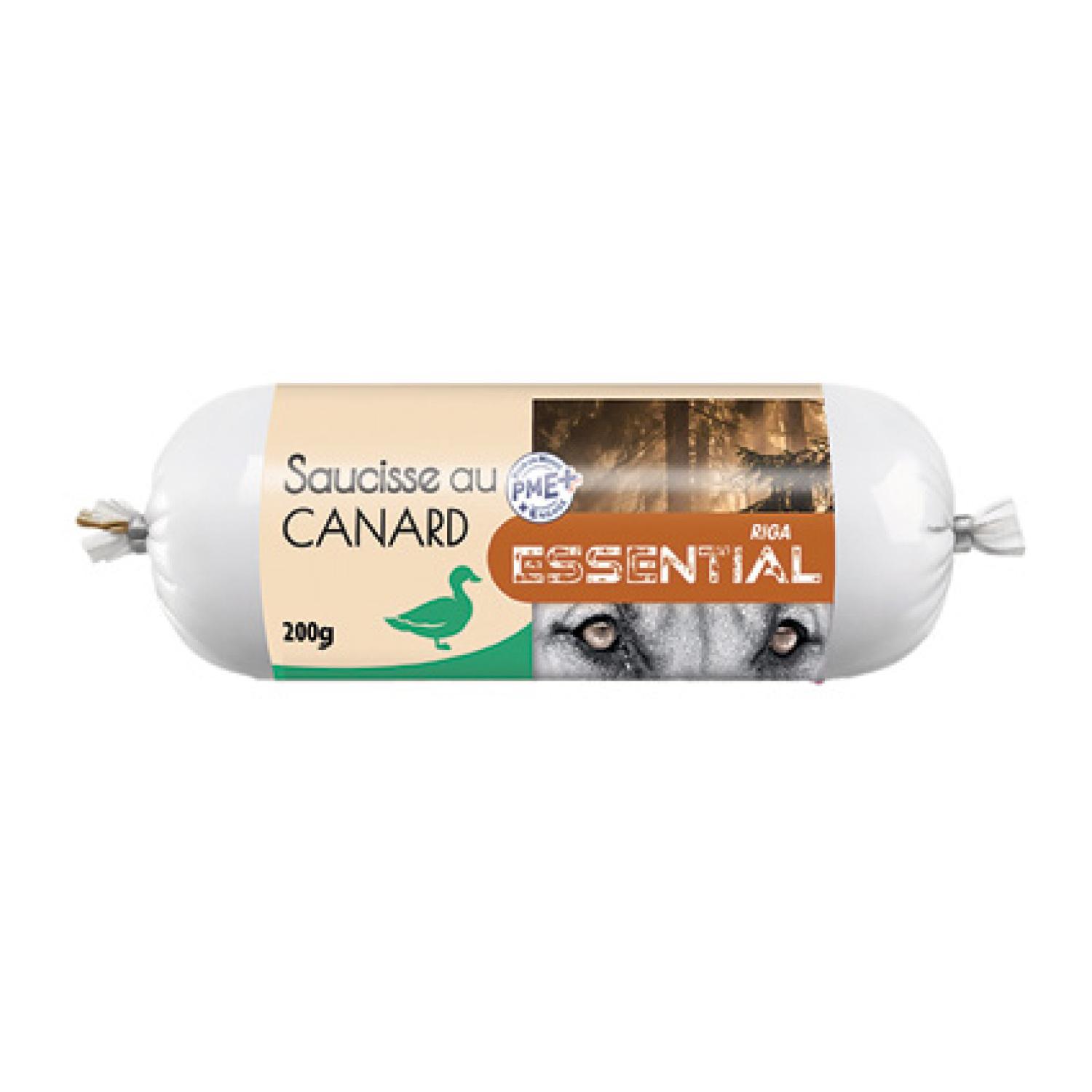 RIGA Essential Saucisse au canard 200g