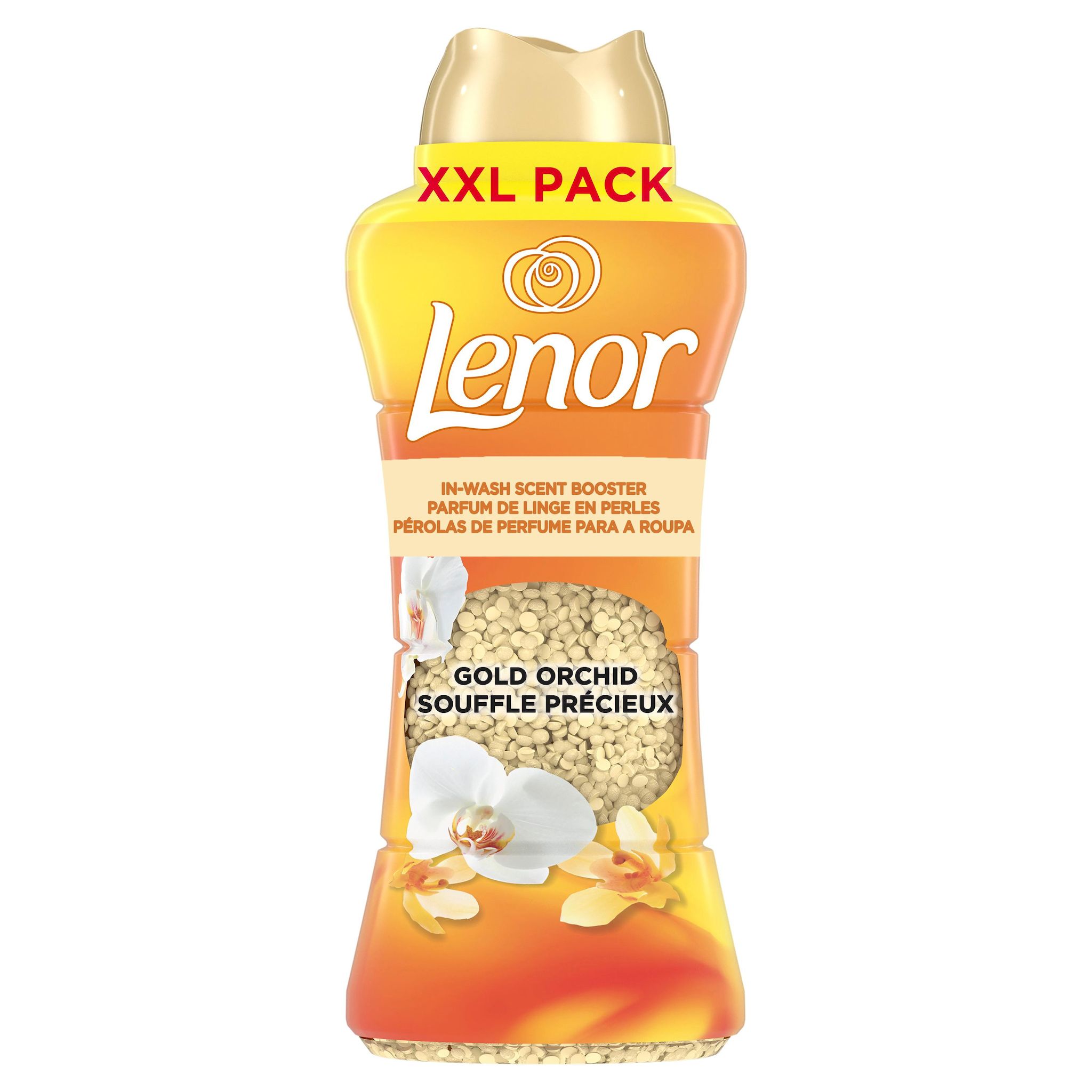 LENOR Parfum de linge perles ambre et orchidée 735g