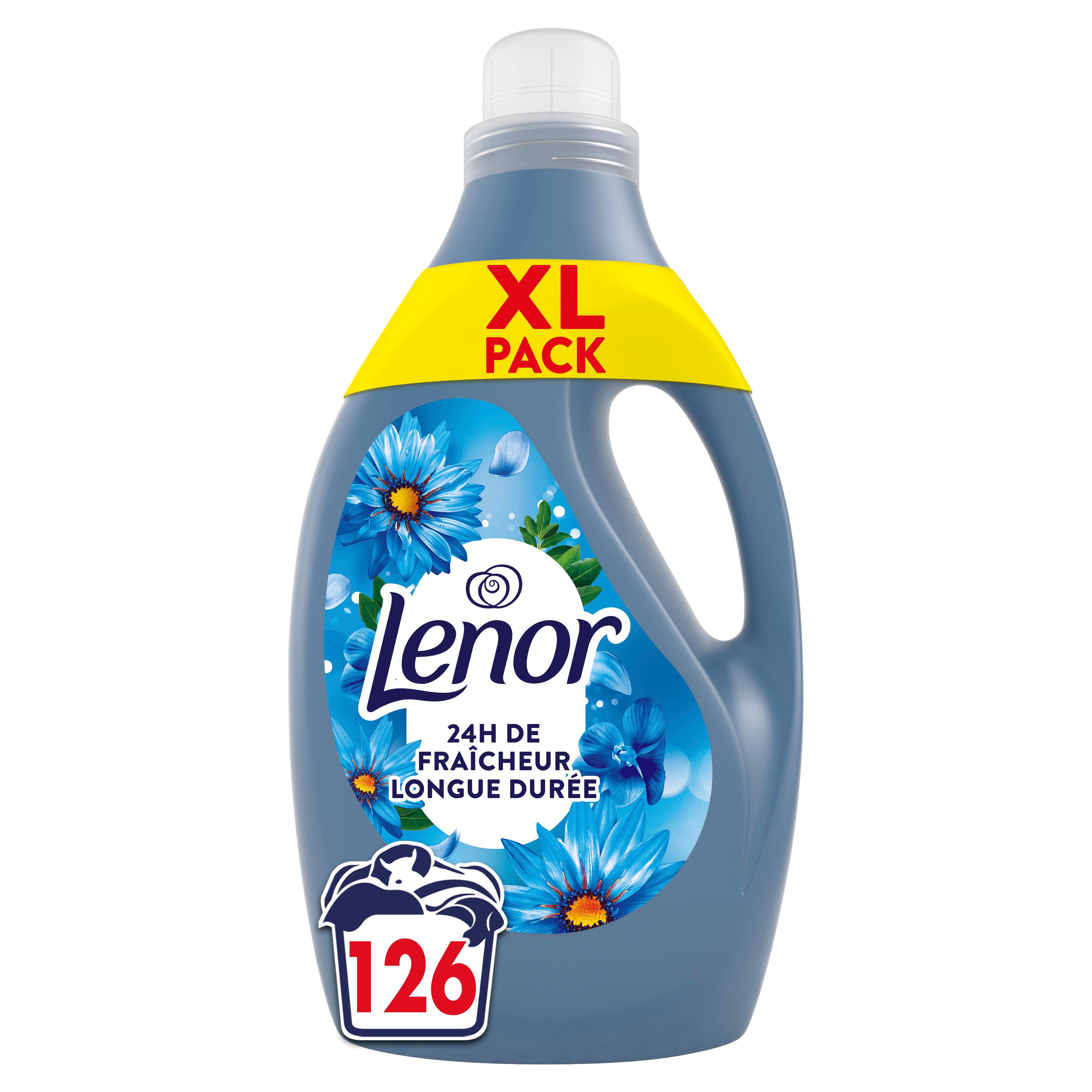 LENOR Adoucissant liquide OCEAN BREEZE 126 lavages 2.65l