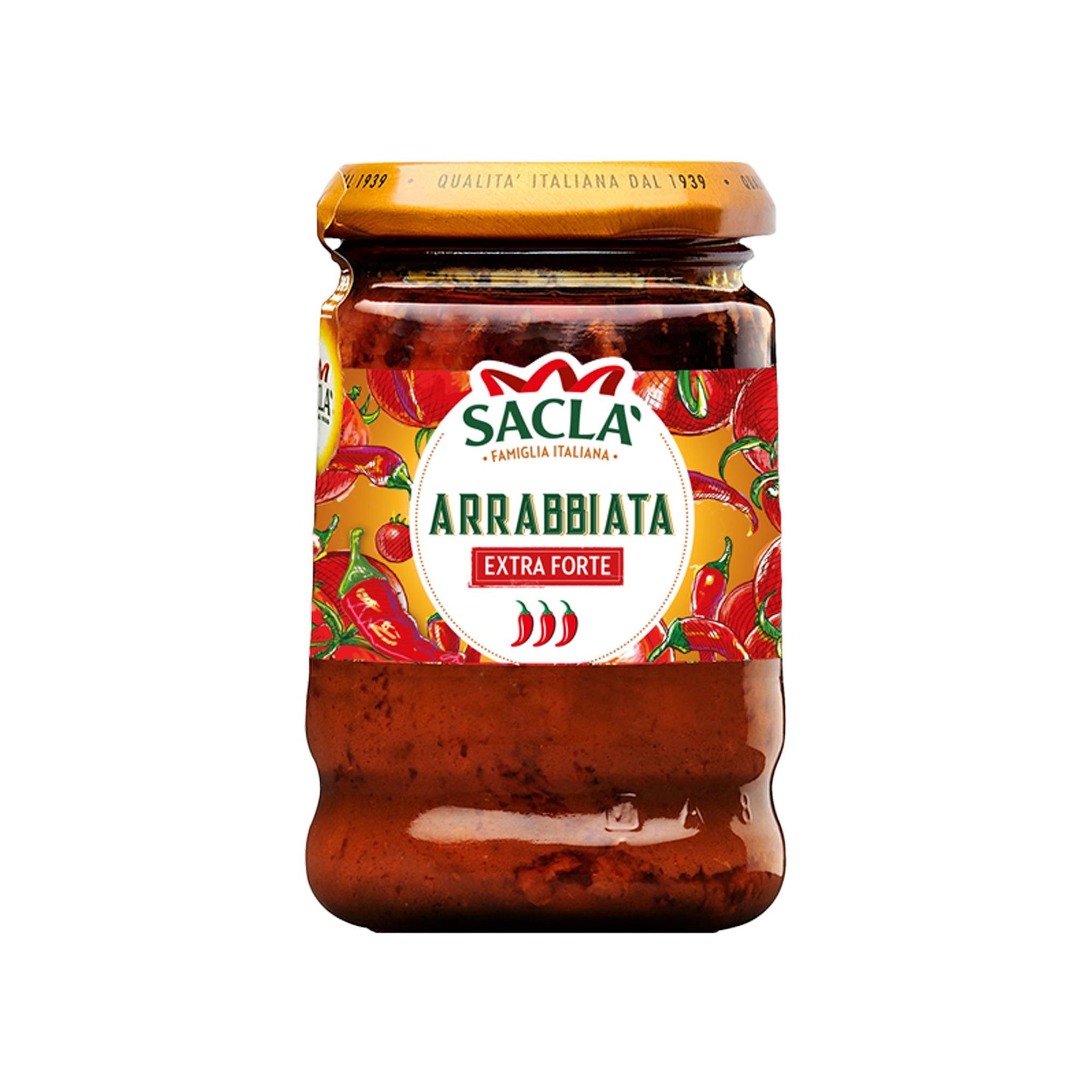 SACLA Sauce arrabiata extra forte 190g