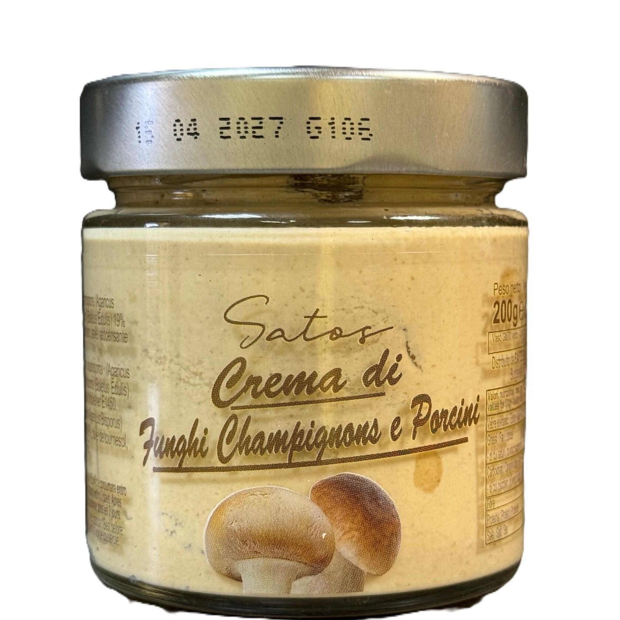 SATOS Crème de champignons et cèpes 200g