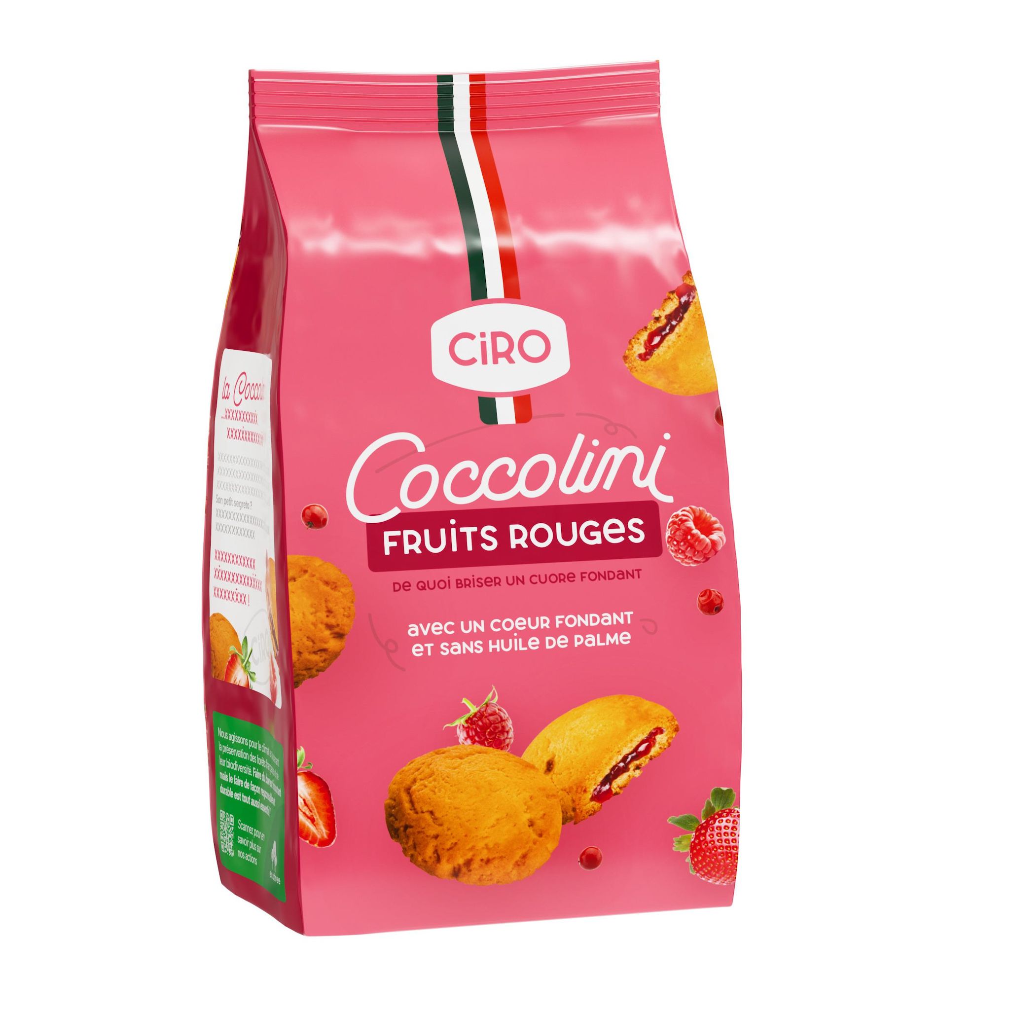 CIRO Biscuits coccolini aux fruits rouges 200g