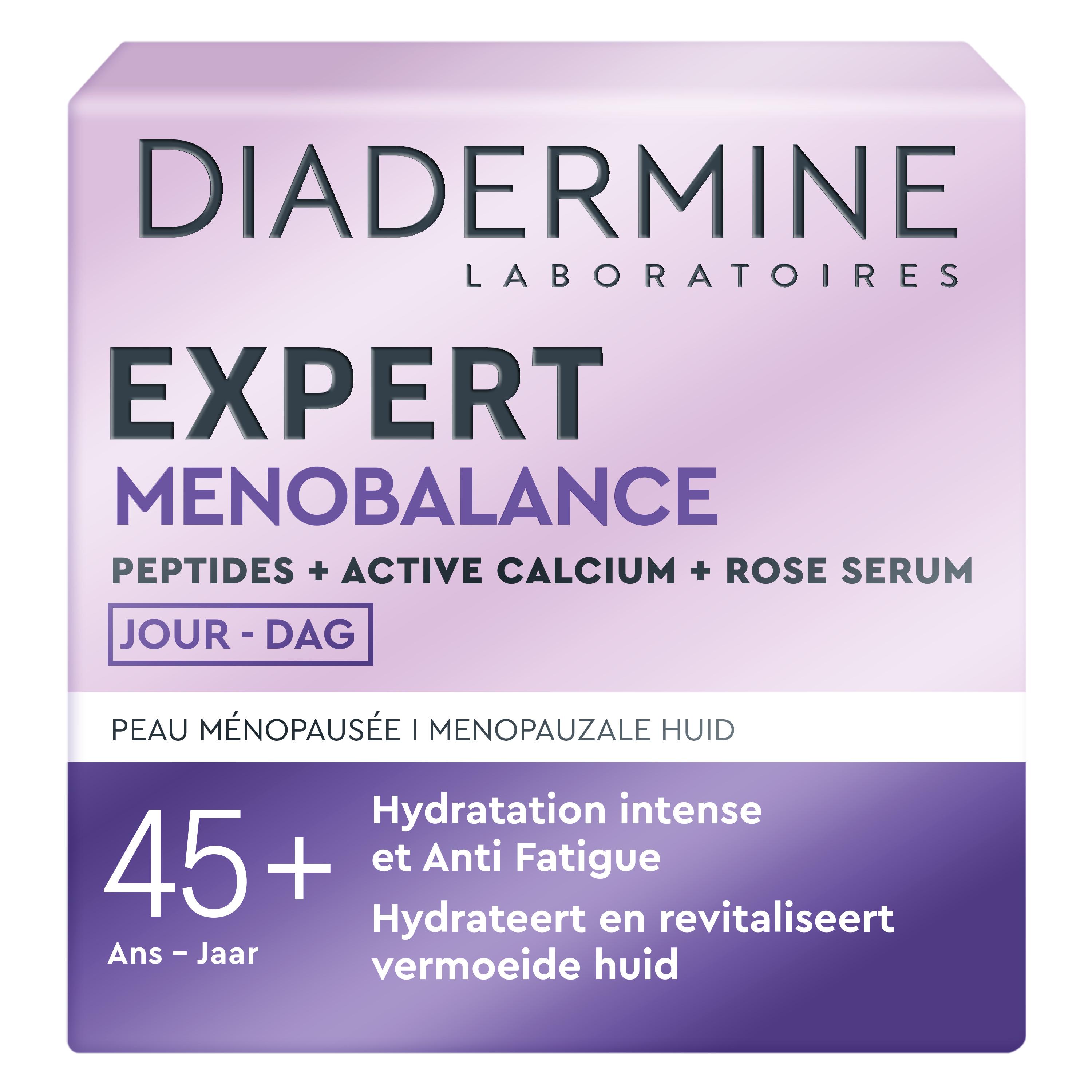 DIADERMINE Expert Ménobalance Crème de jour 45 ans+ peau ménopausée 50ml