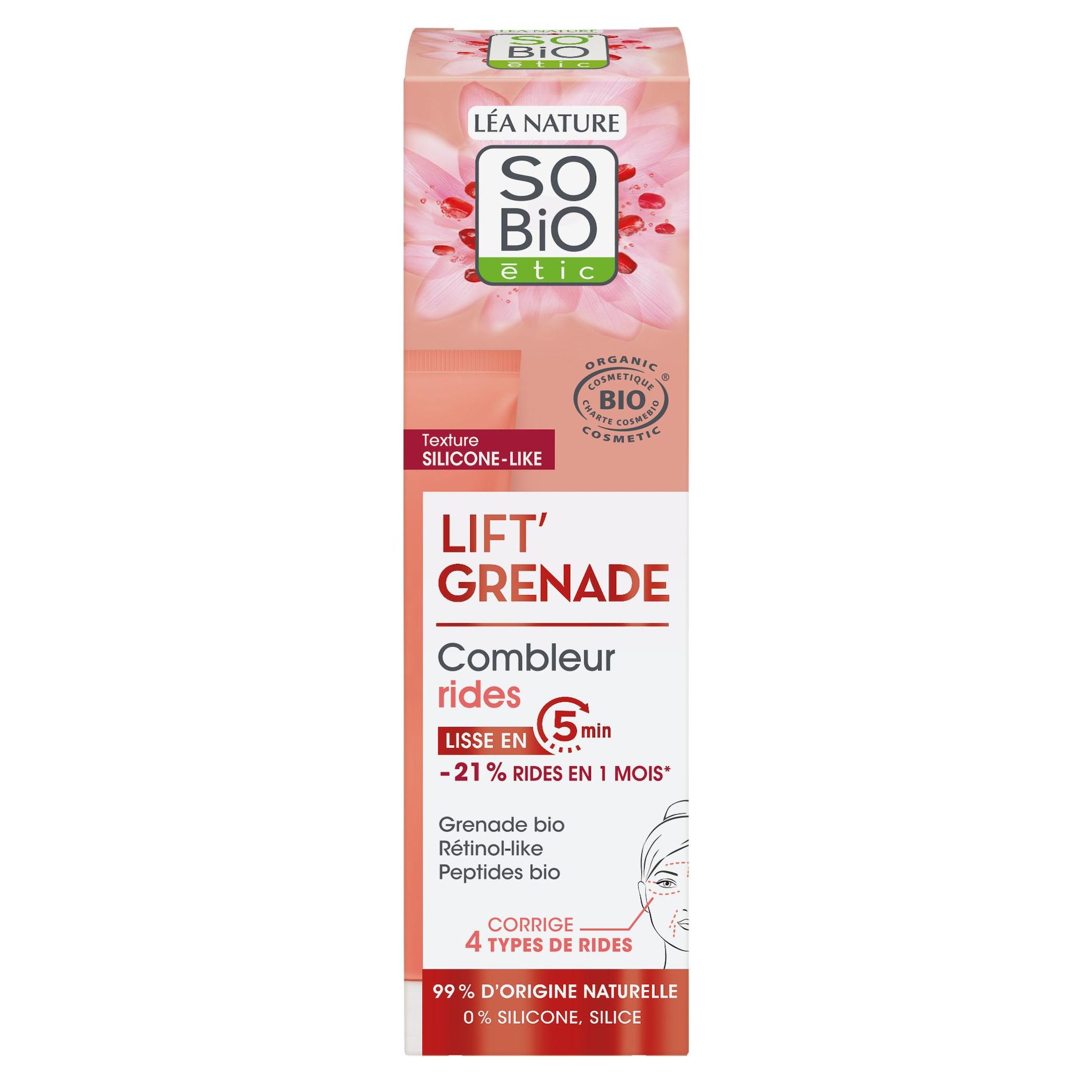 SO BIO ETIC Lift' Grenade Combleur rides 15ml