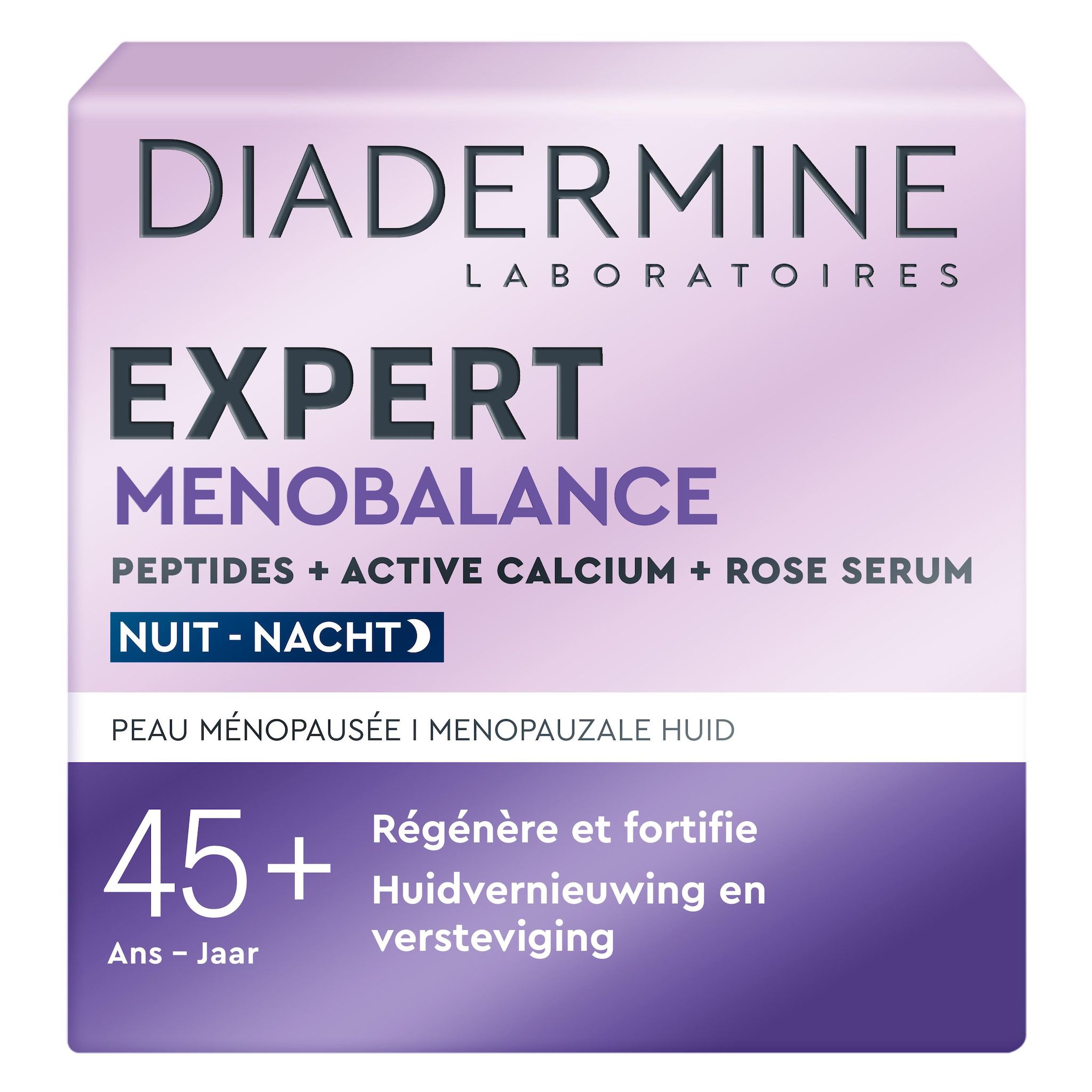 DIADERMINE Expert Ménobalance Crème de nuit 45 ans+ peau ménopausée 50ml