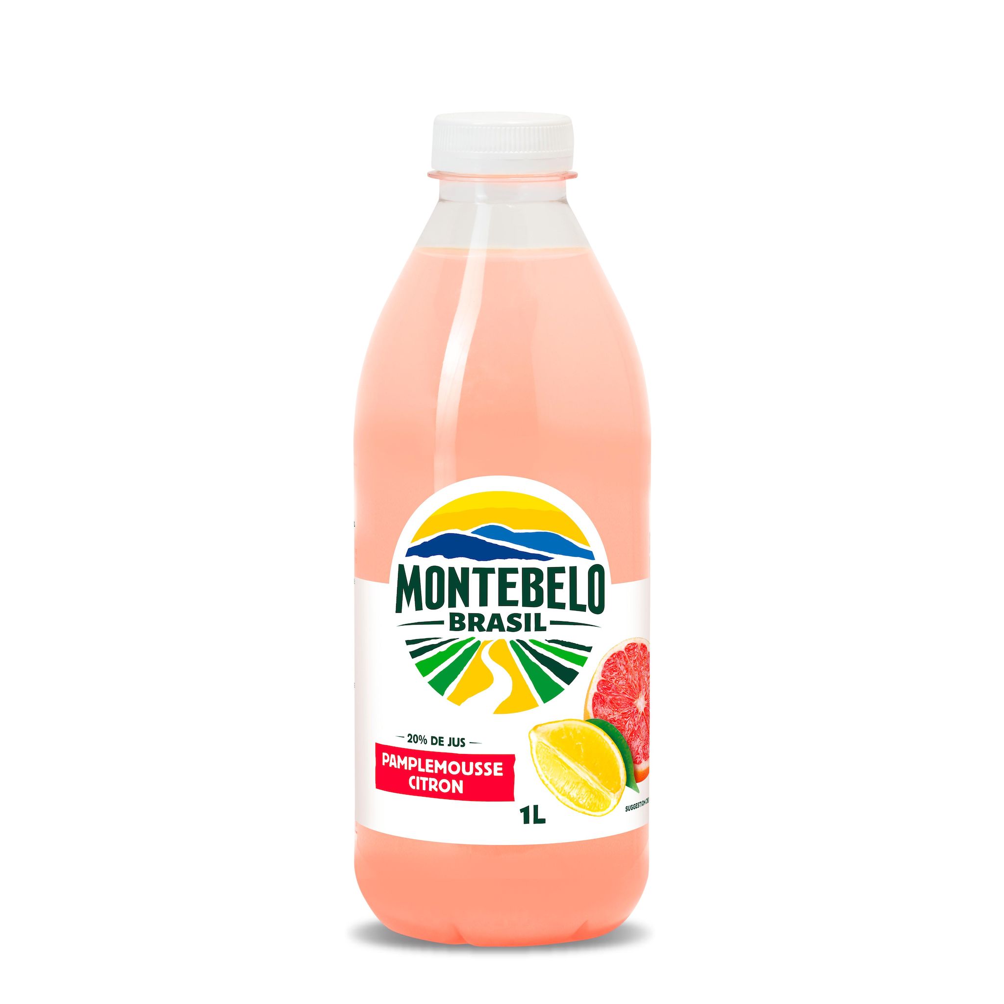 MONTEBELO BRASIL Citronnade pamplemousse citron 20% de jus 1l