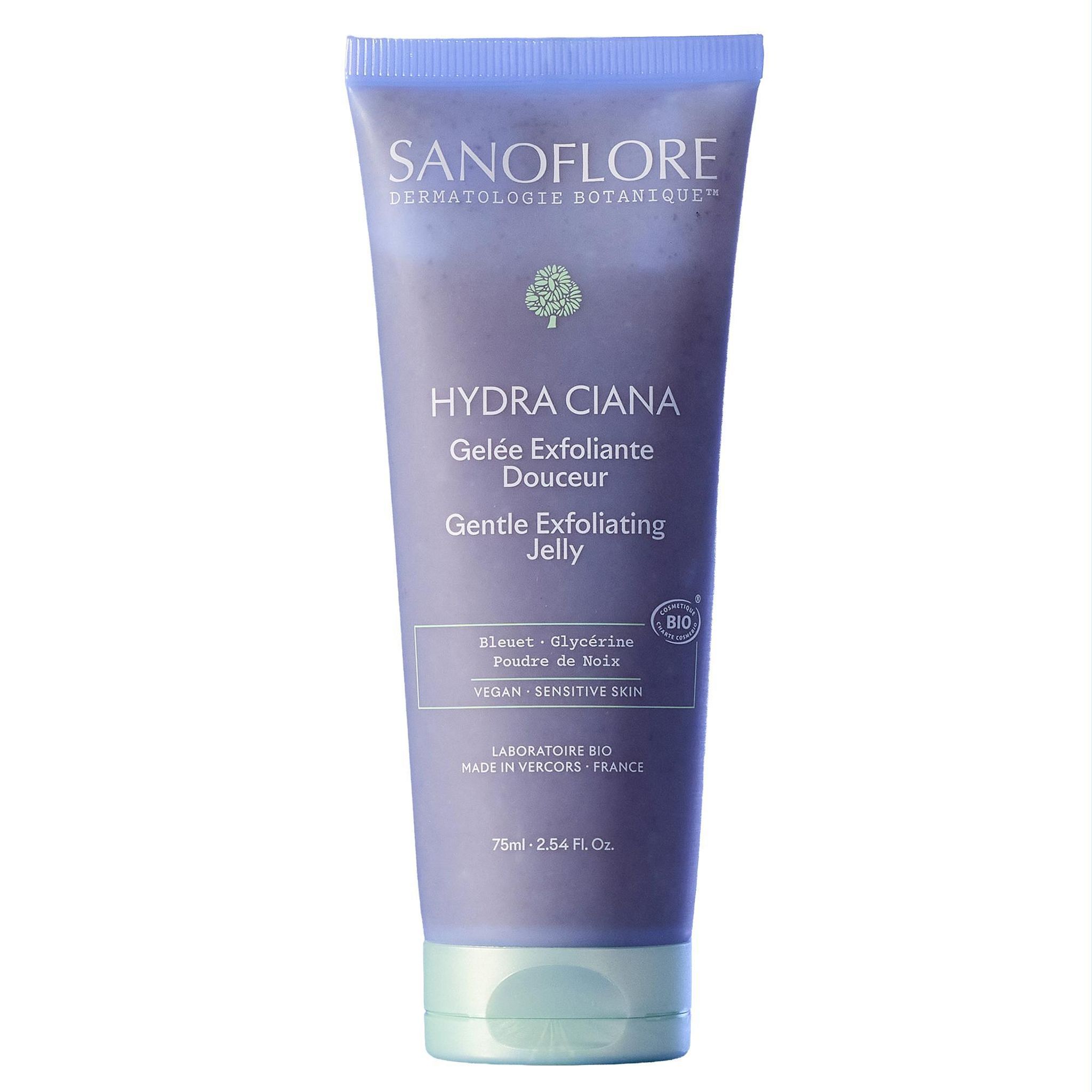 SANOFLORE Hydra ciana Gelée exfoliante douceur bio 75ml