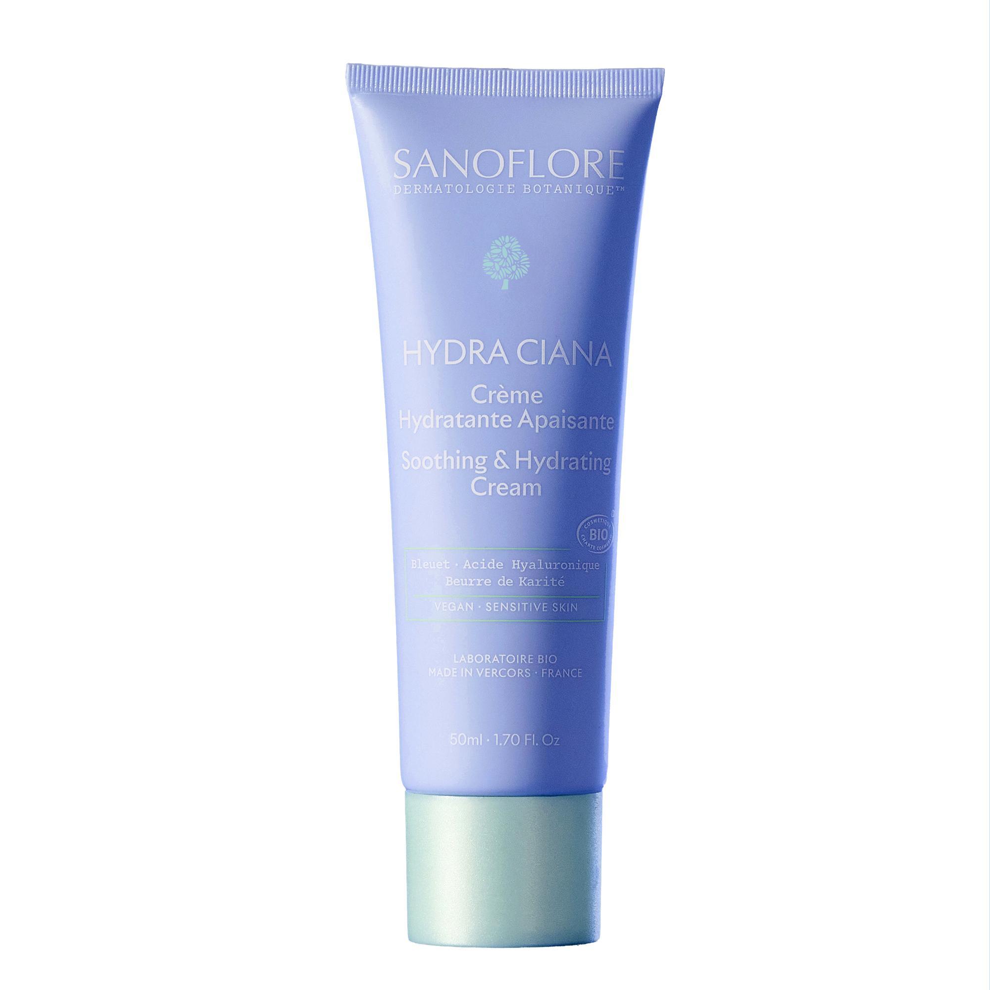 SANOFLORE Hydra ciana Crème hydratante apaisante bio 50ml