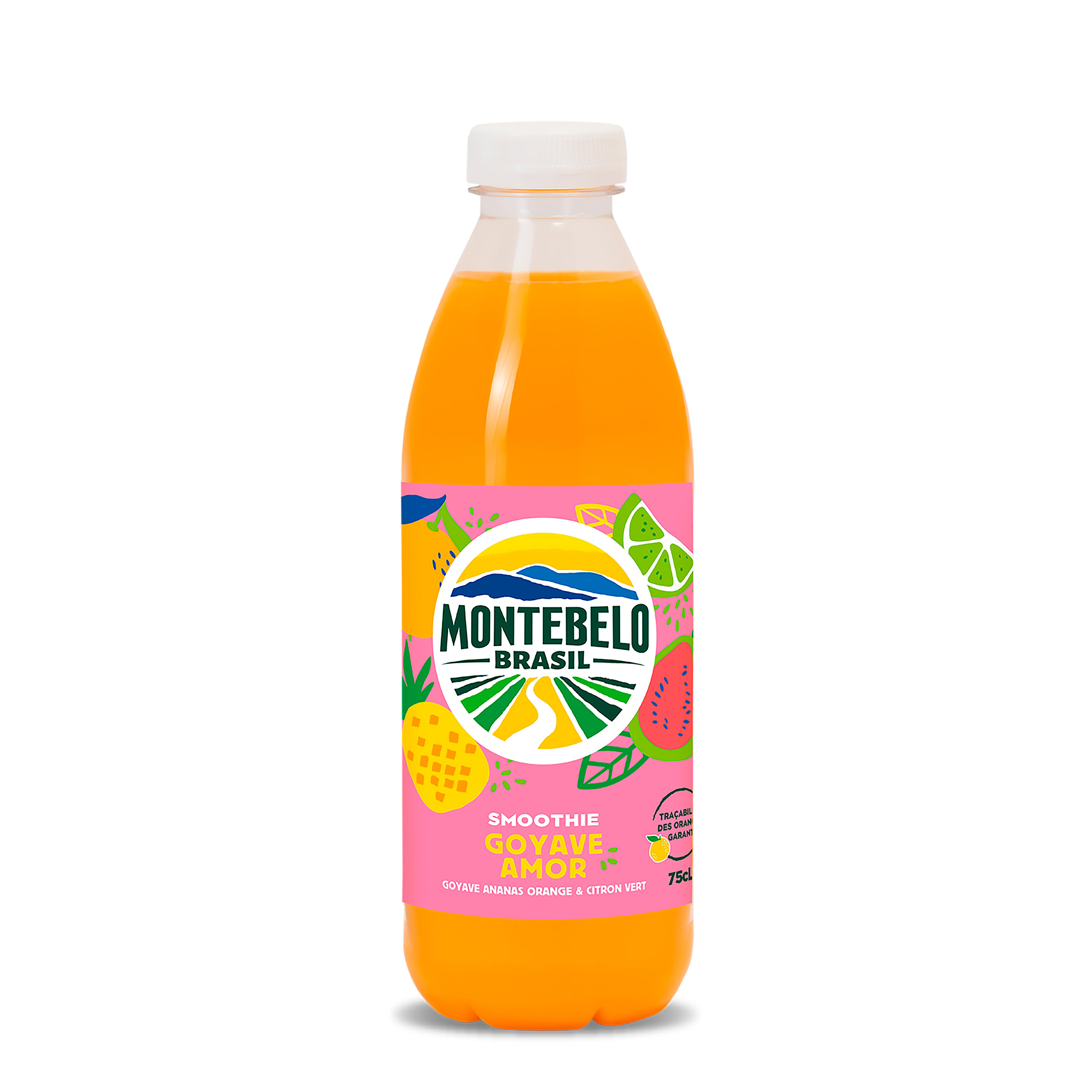 MONTEBELO BRASIL Smoothie goyave ananas orange et citron vert 75cl