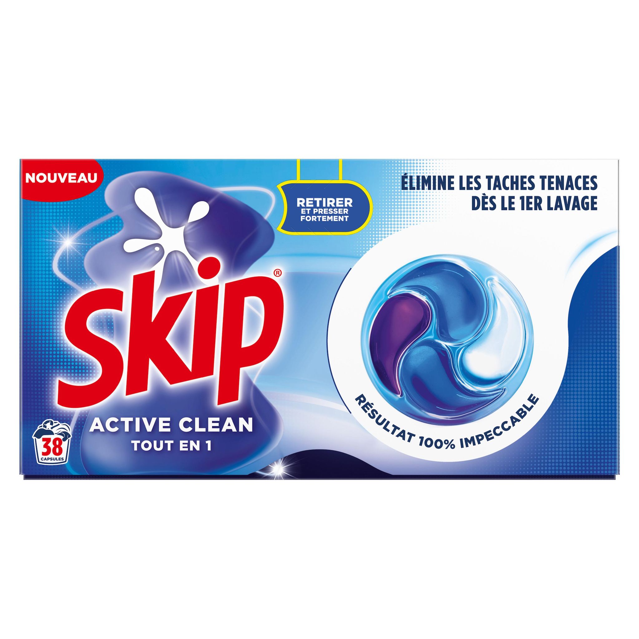 SKIP Lessive capsules 38 doses