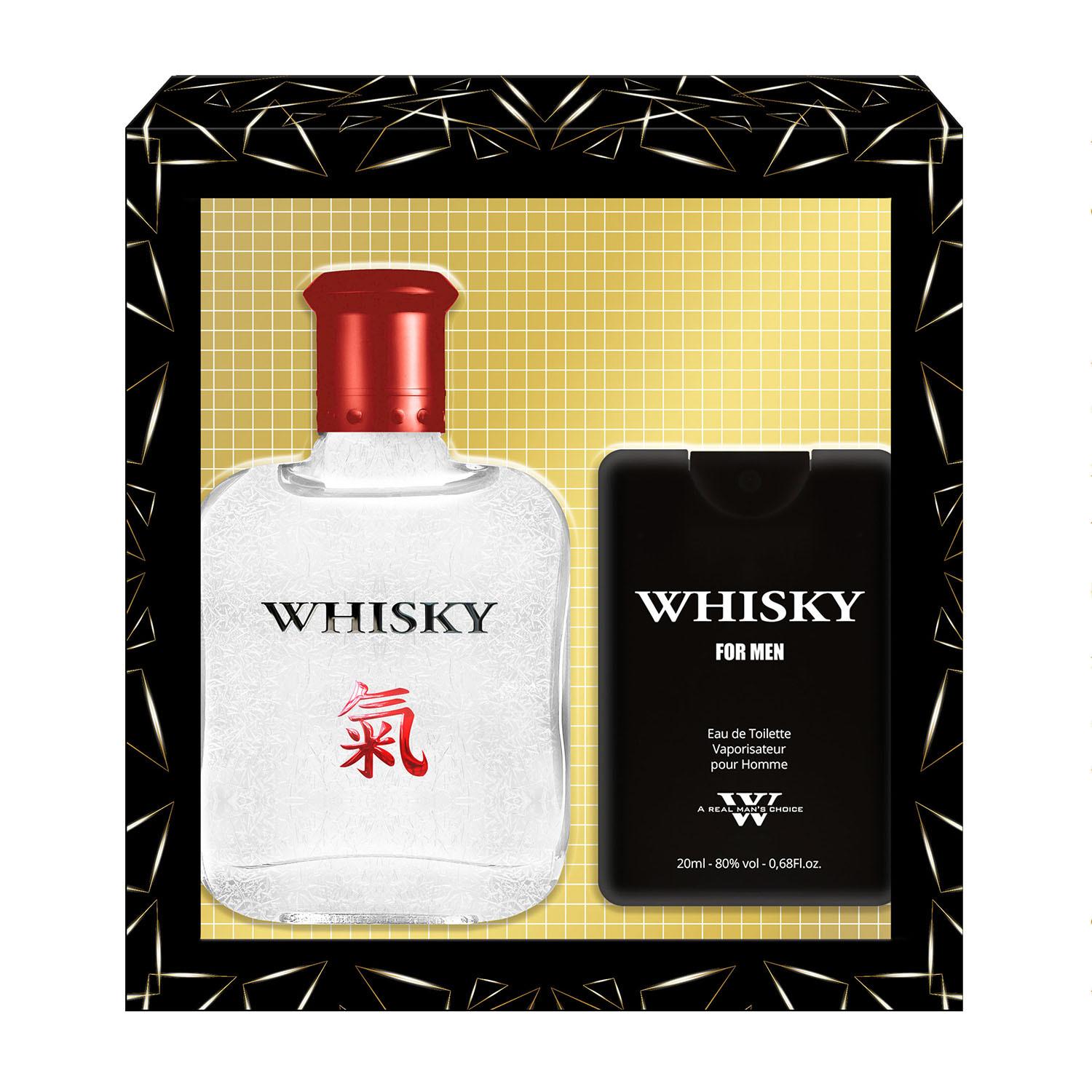 WHISKY Coffret spirit 1 eau de toilette 100ml+parfum de voyage 20ml 1 coffret de 2 pièces