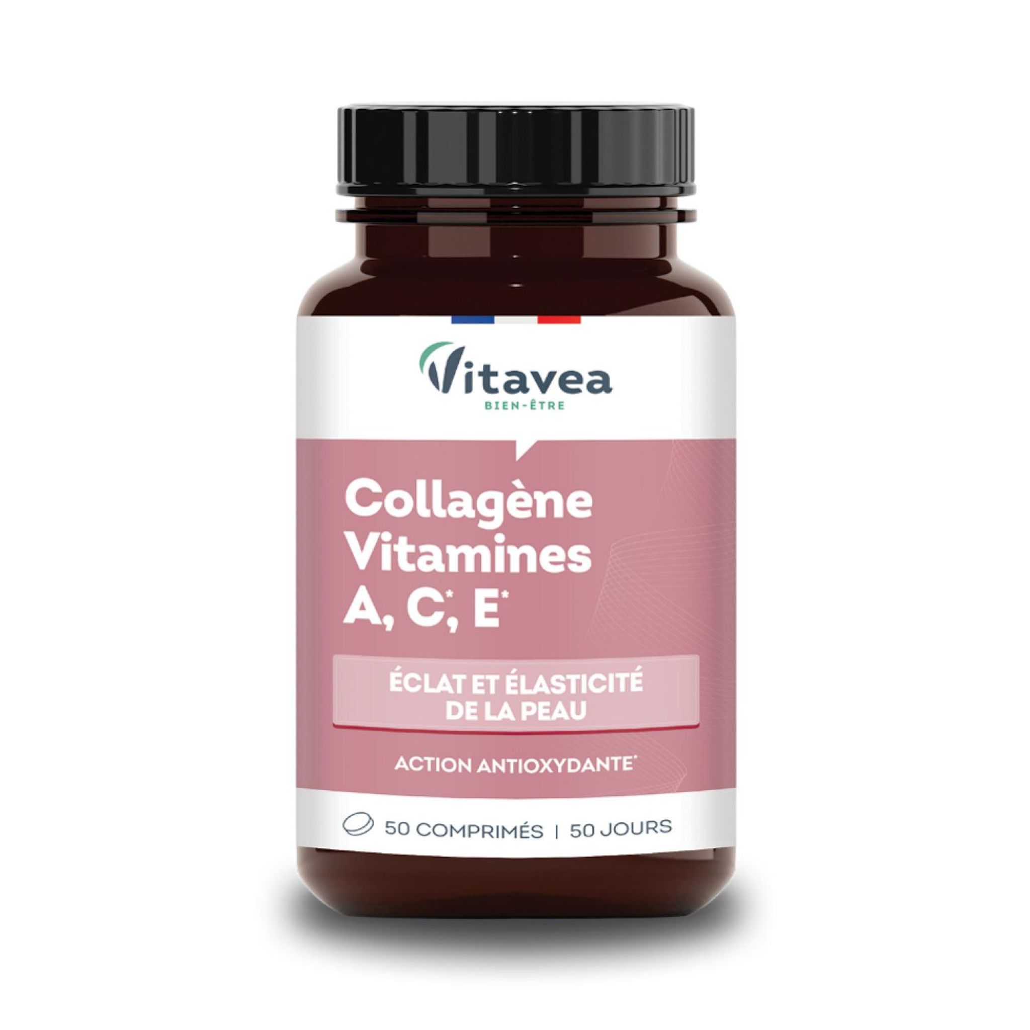 VITAVEA Comprimés de collagène et vitamines A C E 50 comprimés 34g