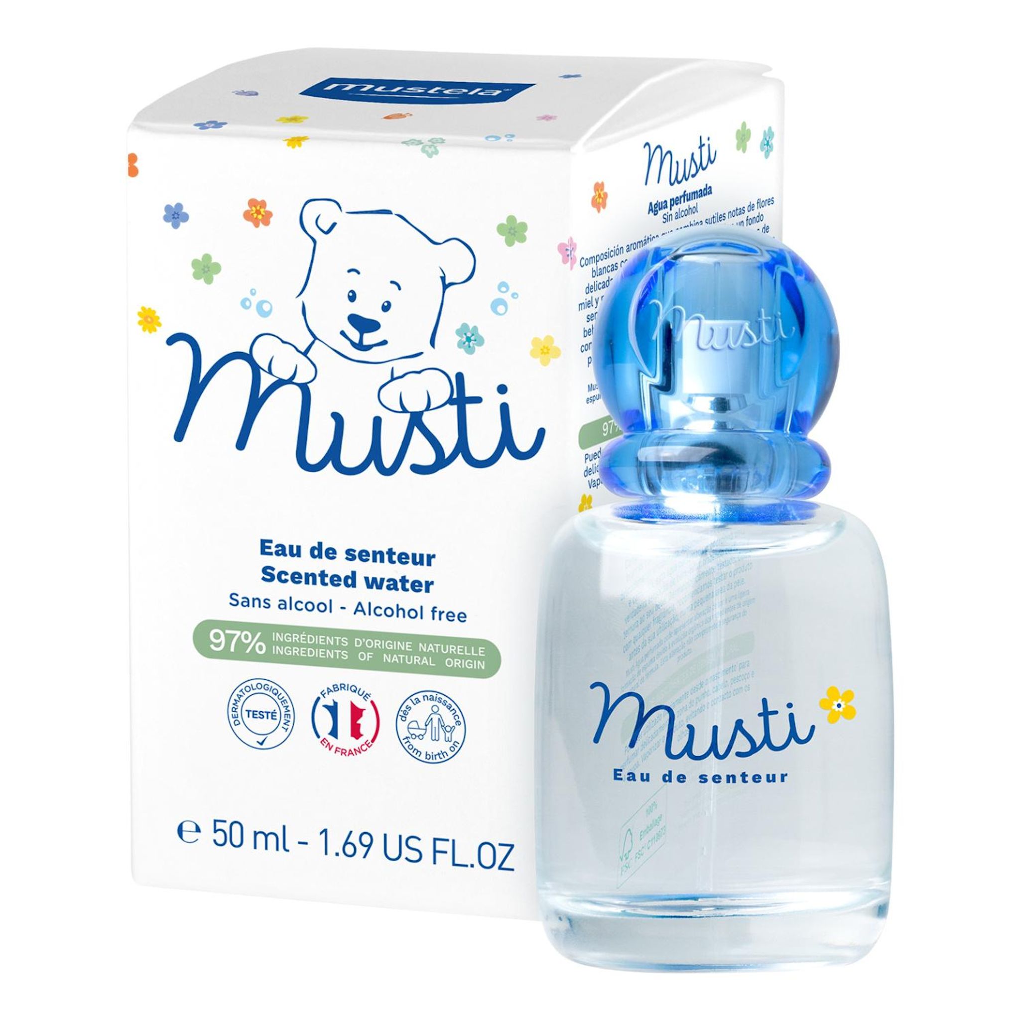 MUSTELA Musti Eau de senteur bébé 50ml