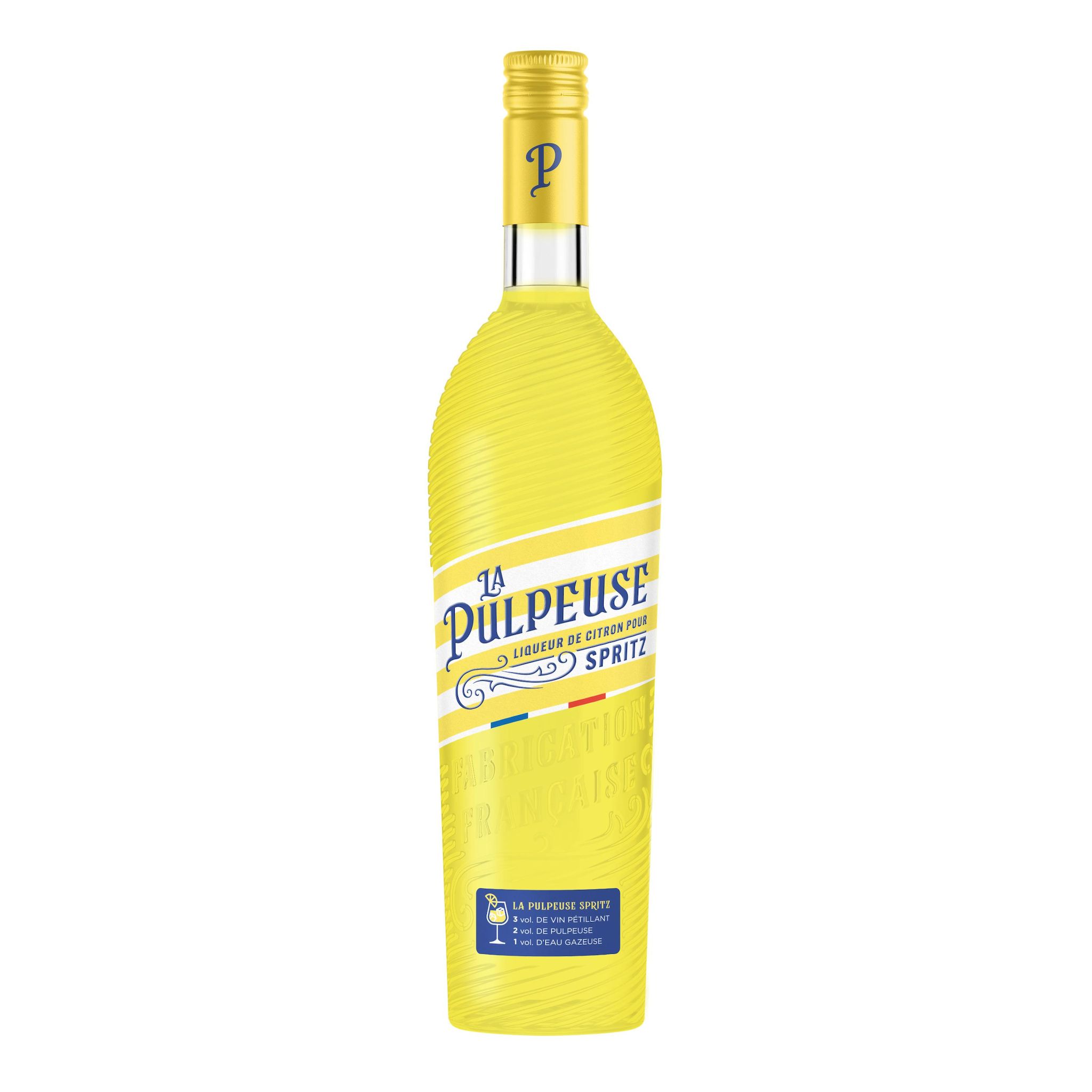 LA PULPEUSE Liqueur de citron pour Spritz 15% 70cl