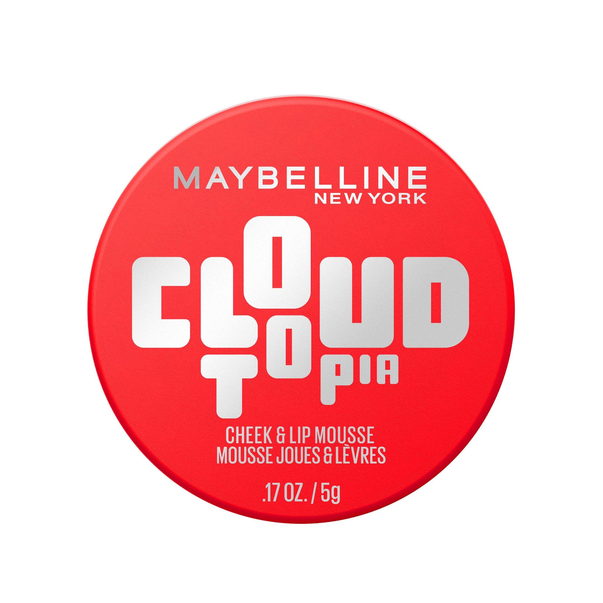 MAYBELLINE Cloud topia Mousse joues et lèvres 03 divine crimson 5g