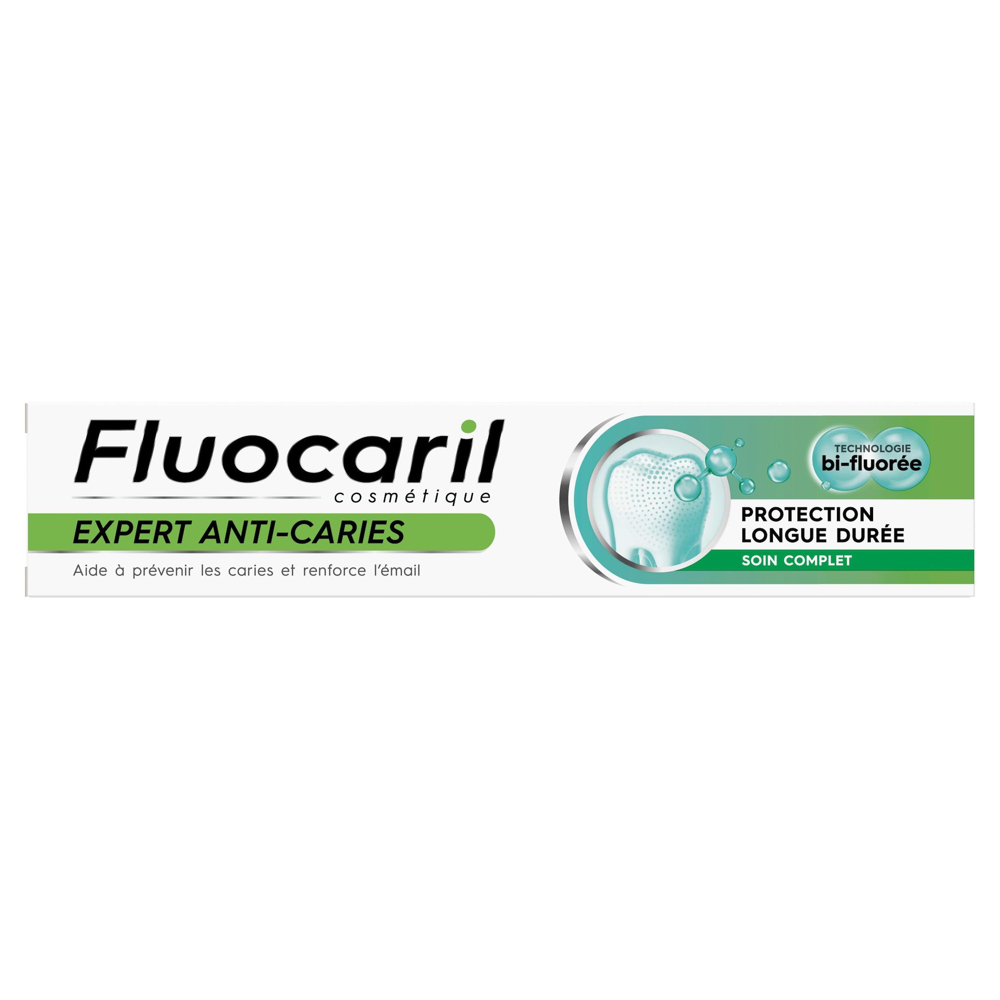 FLUOCARIL Expert Anti-Caries Dentifrice soin complet protection longue durée 75ml