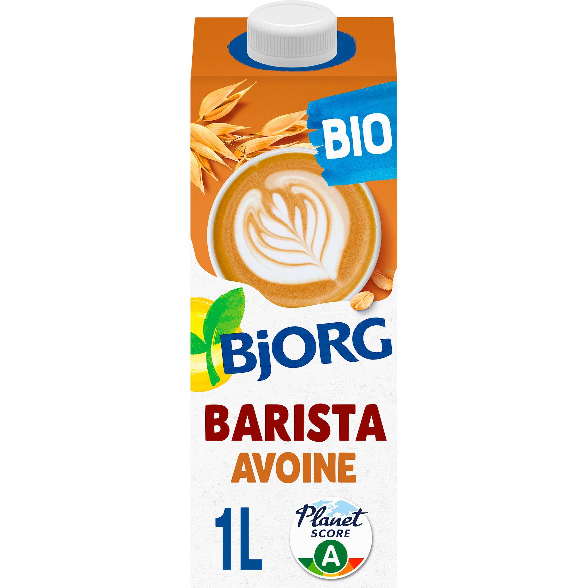 BJORG Boisson végétale barista à l'avoine bio 1l