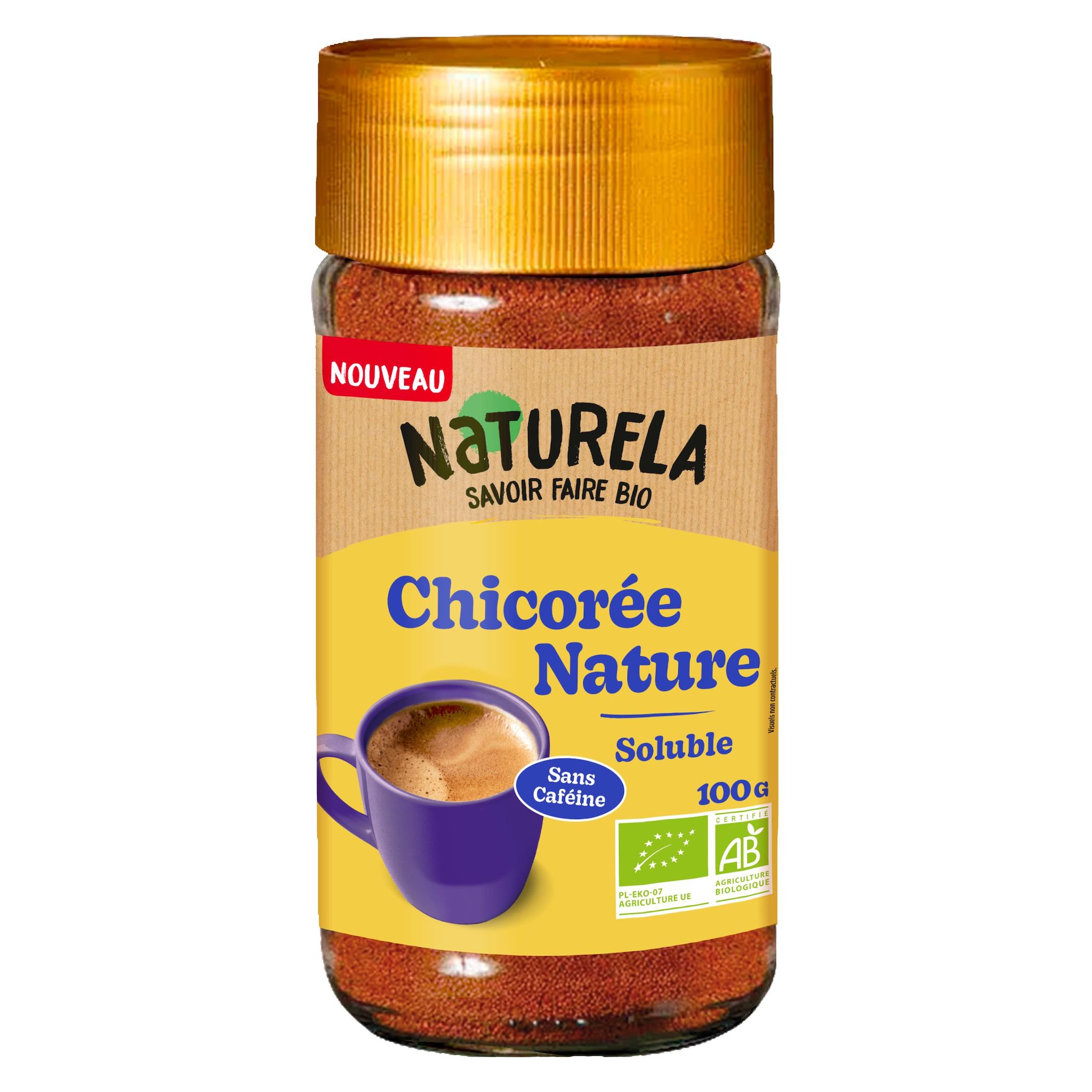NATURELA Chicorée nature soluble bio 100g