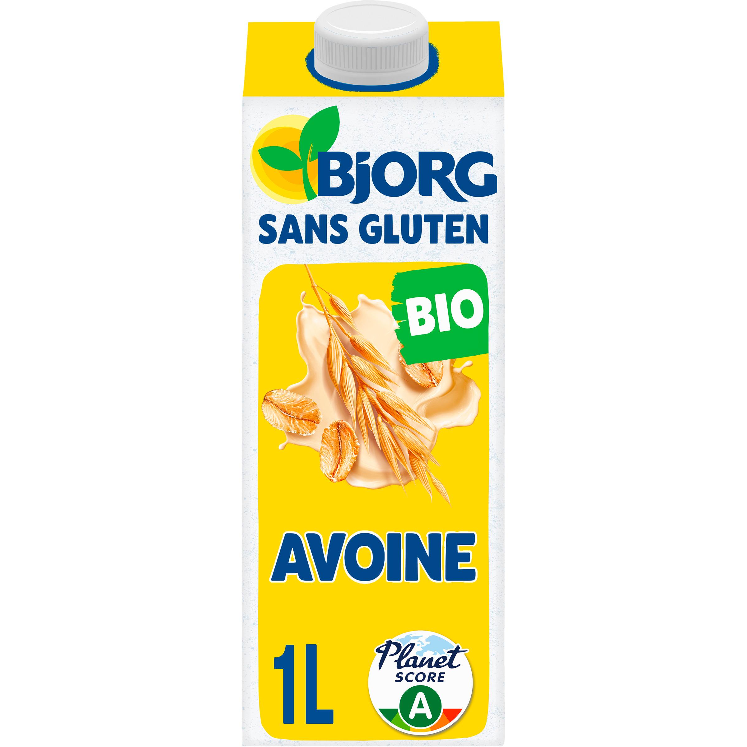 BJORG Boisson végétale à l'avoine sans gluten bio 1l