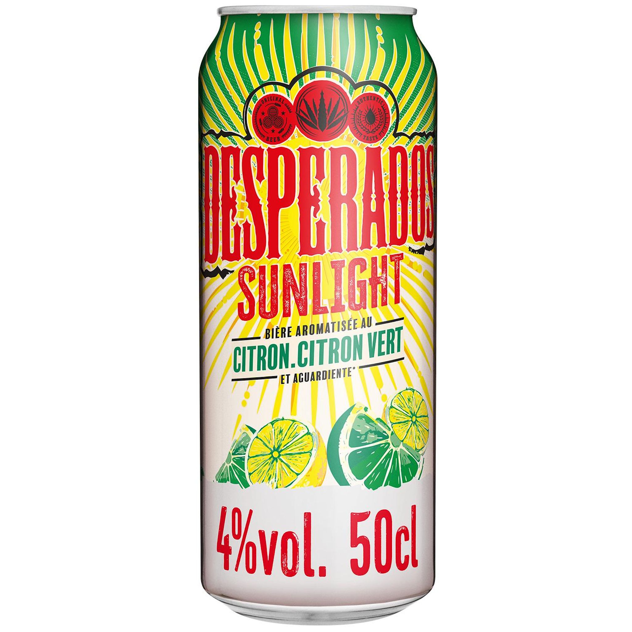 DESPERADOS Bière aromatisée citron citron vert 4% boîte 50cl
