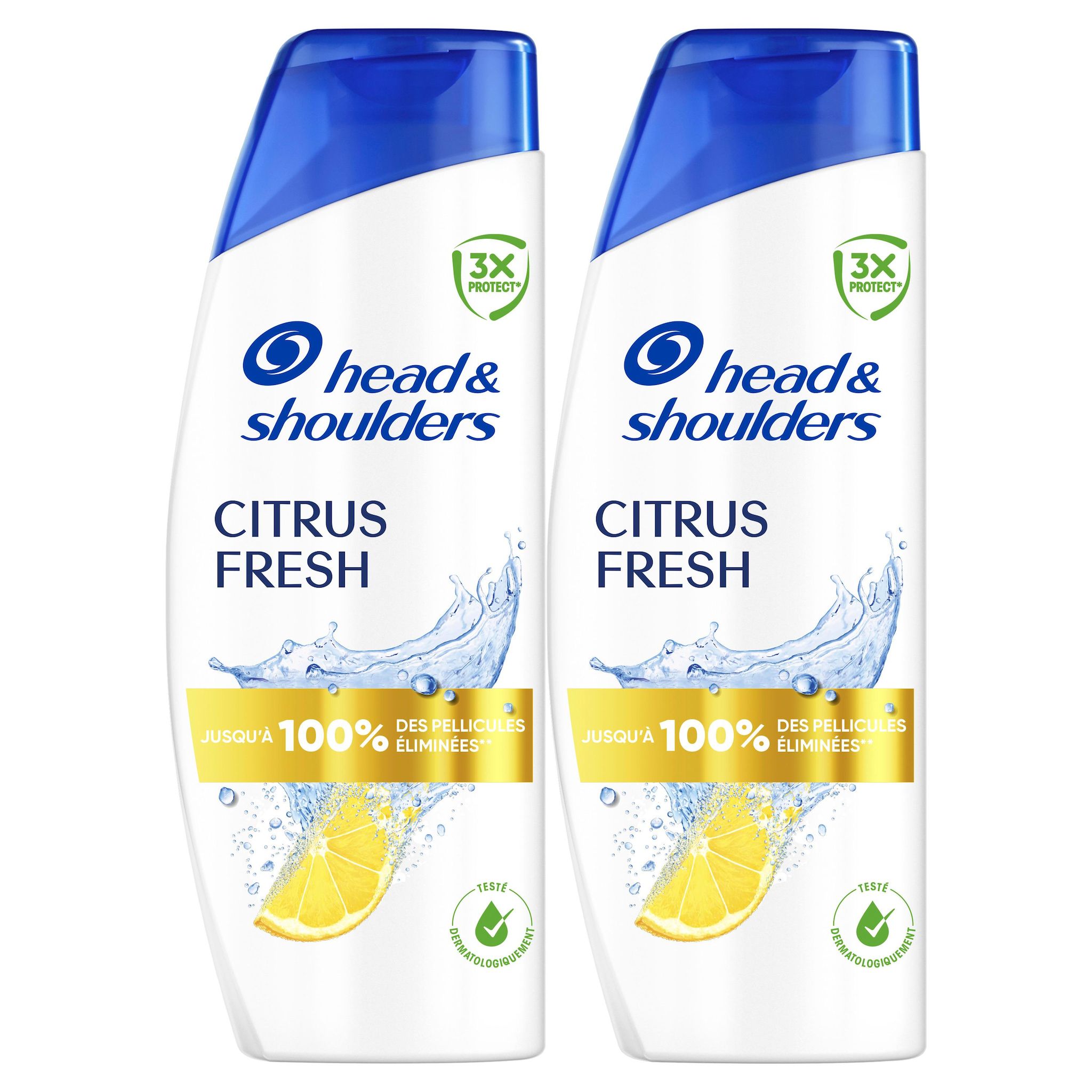 HEAD & SHOULDERS Shampooing citrus fresh 2x330ml