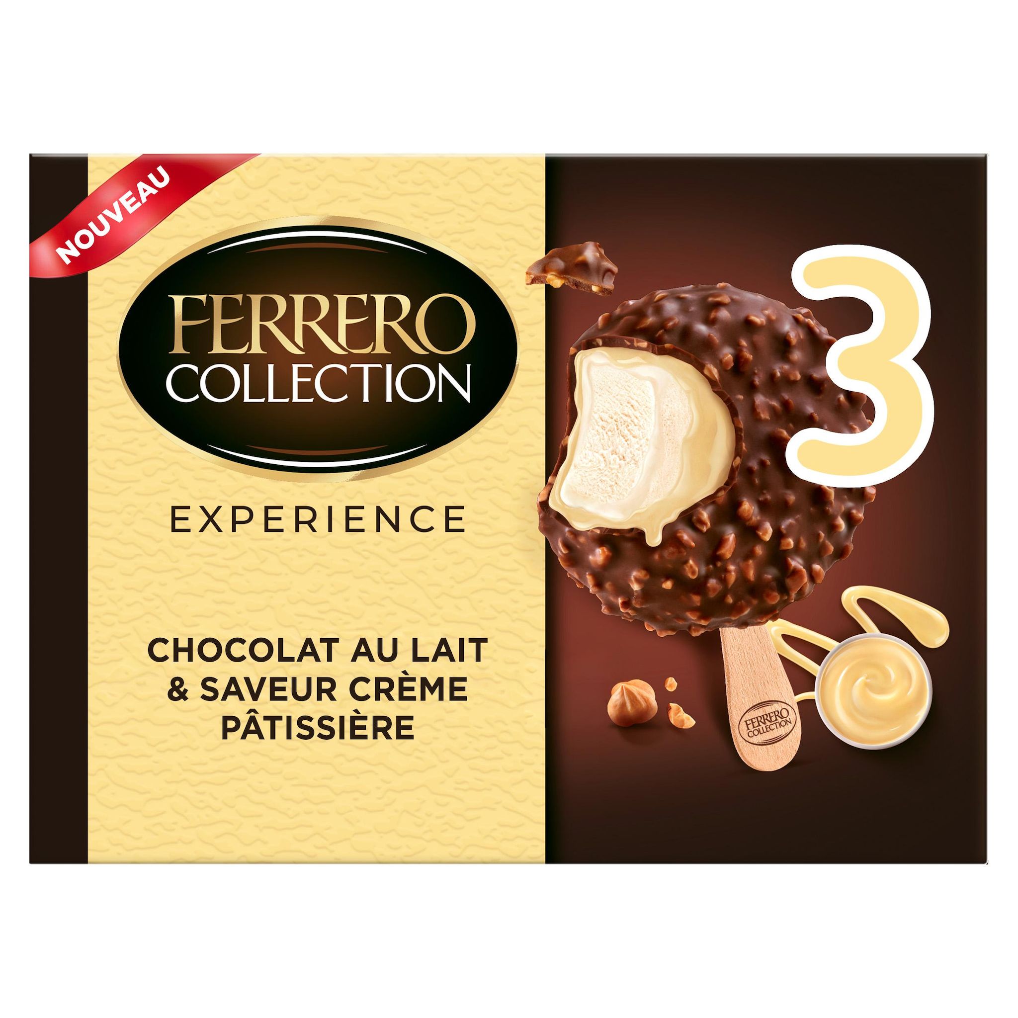 FERRERO Bâtonnets crème anglaise 8 pièces 138g