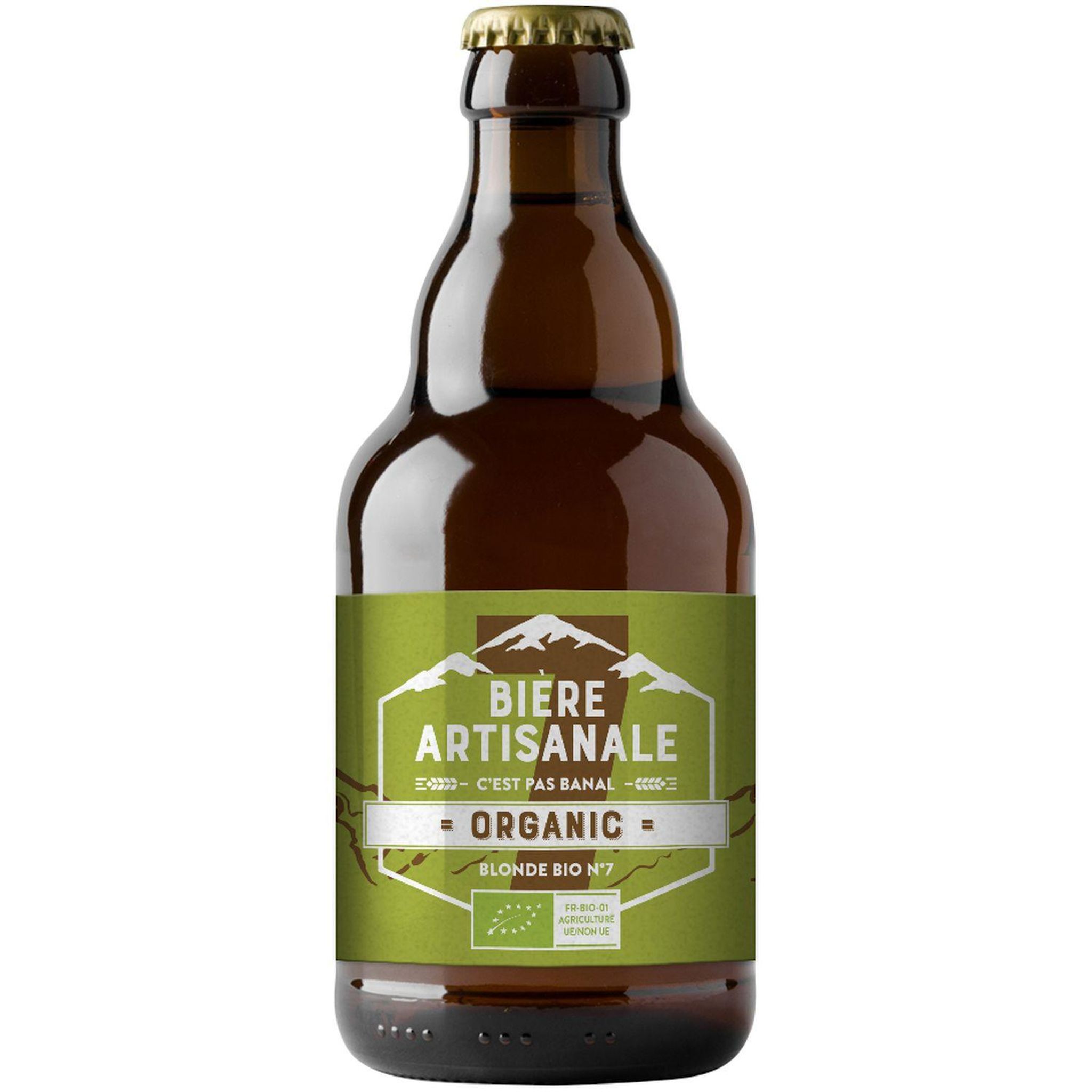 Organic Bière blonde bio N°7 5% 33cl