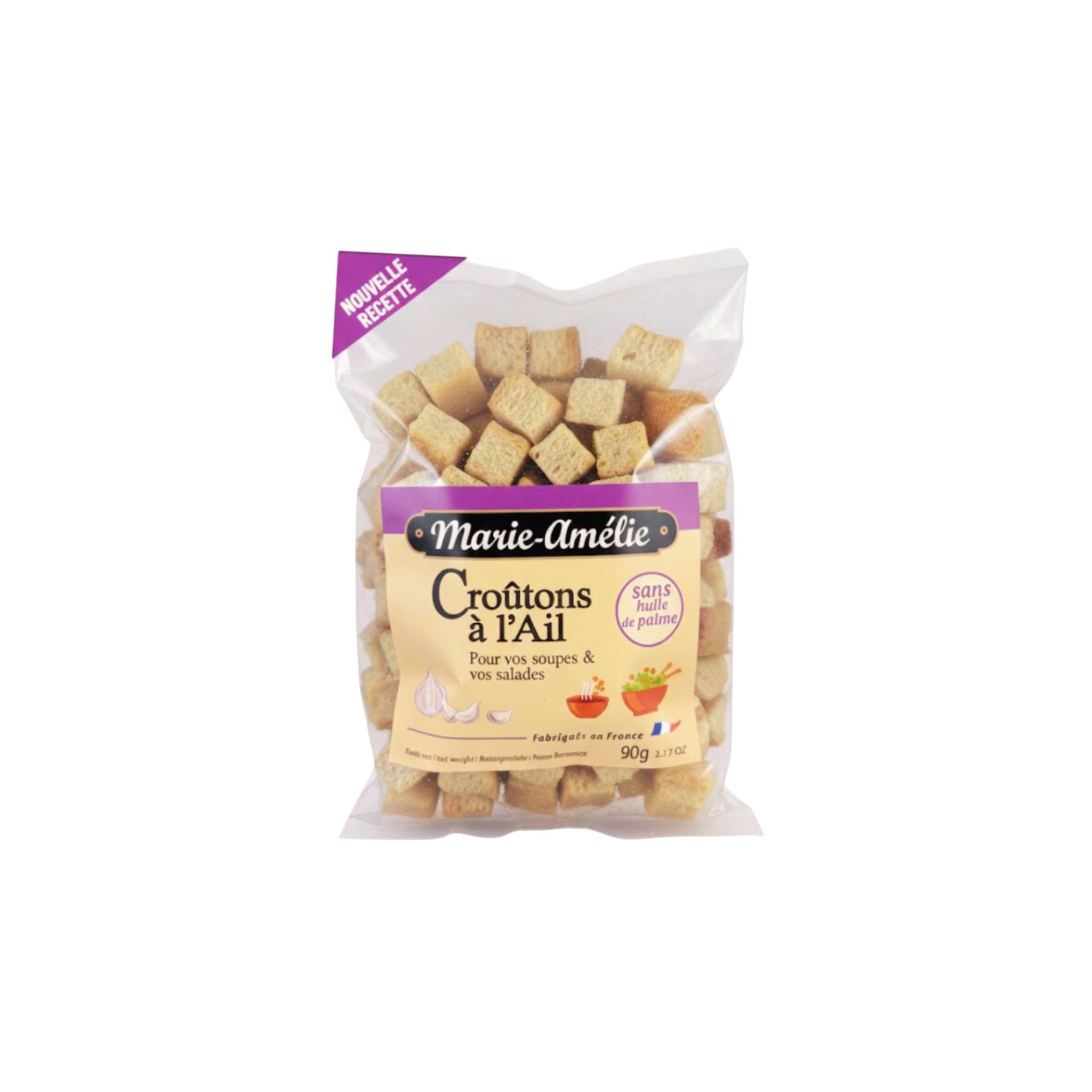 MARIE AMELIE Croûtons à l'ail 90g