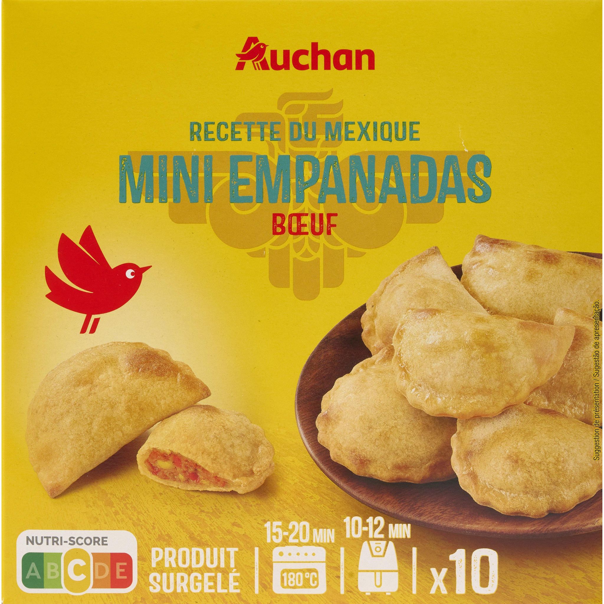 AUCHAN Mini empanadas boeuf 300g