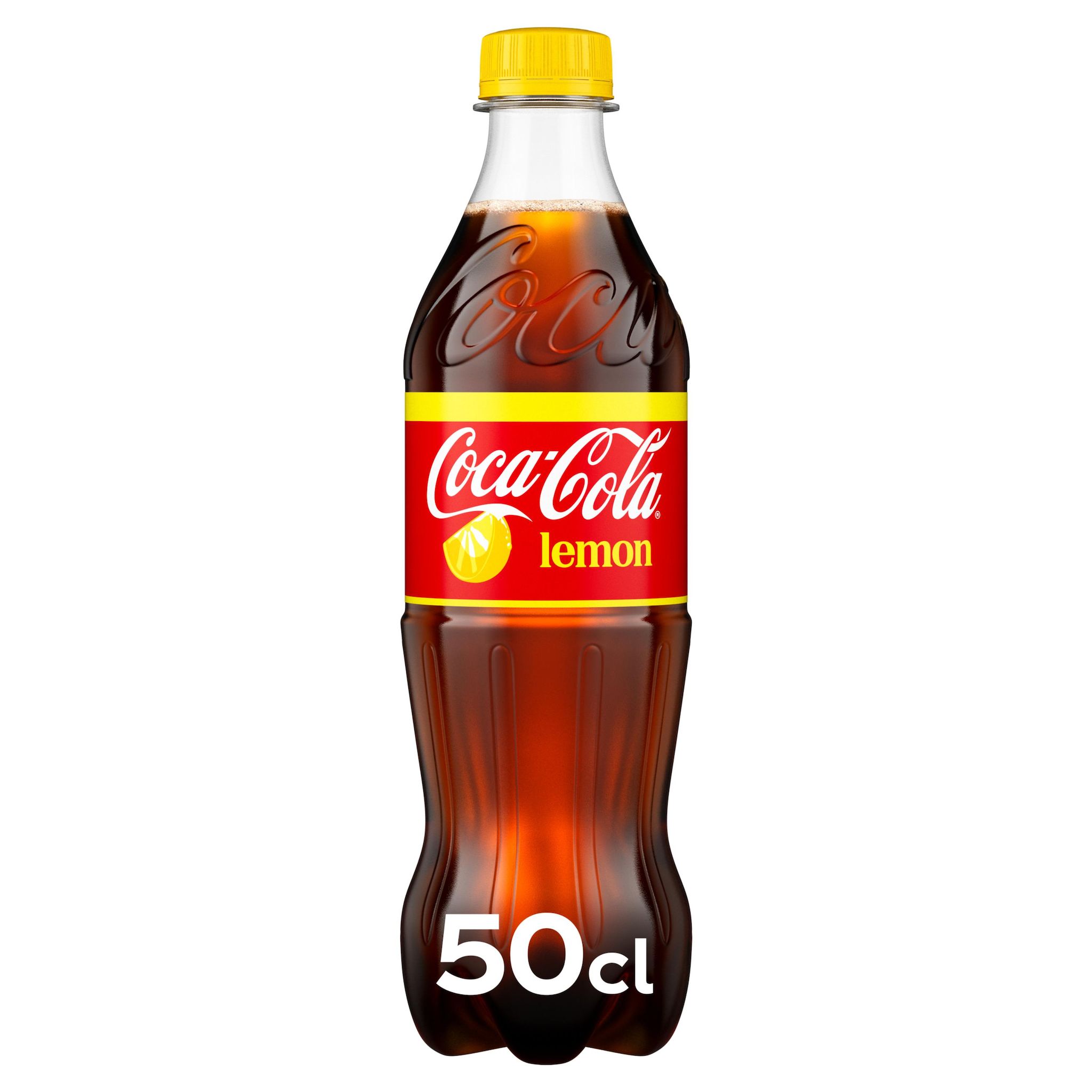 COCA-COLA Boisson rafraîchissante aux extraits végétaux saveur citron bouteille 50cl