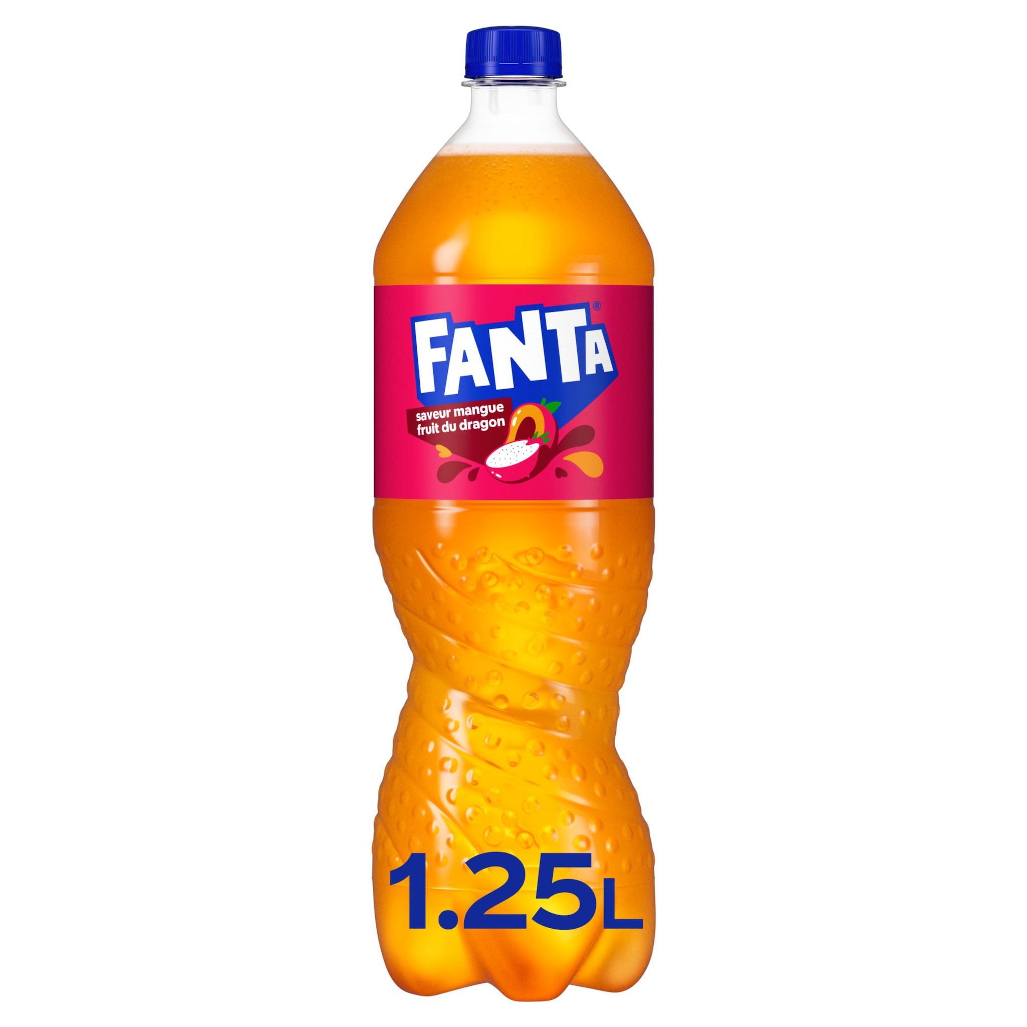 FANTA Boisson gazeuse aromatisée mangue fruit du dragon 1,25l