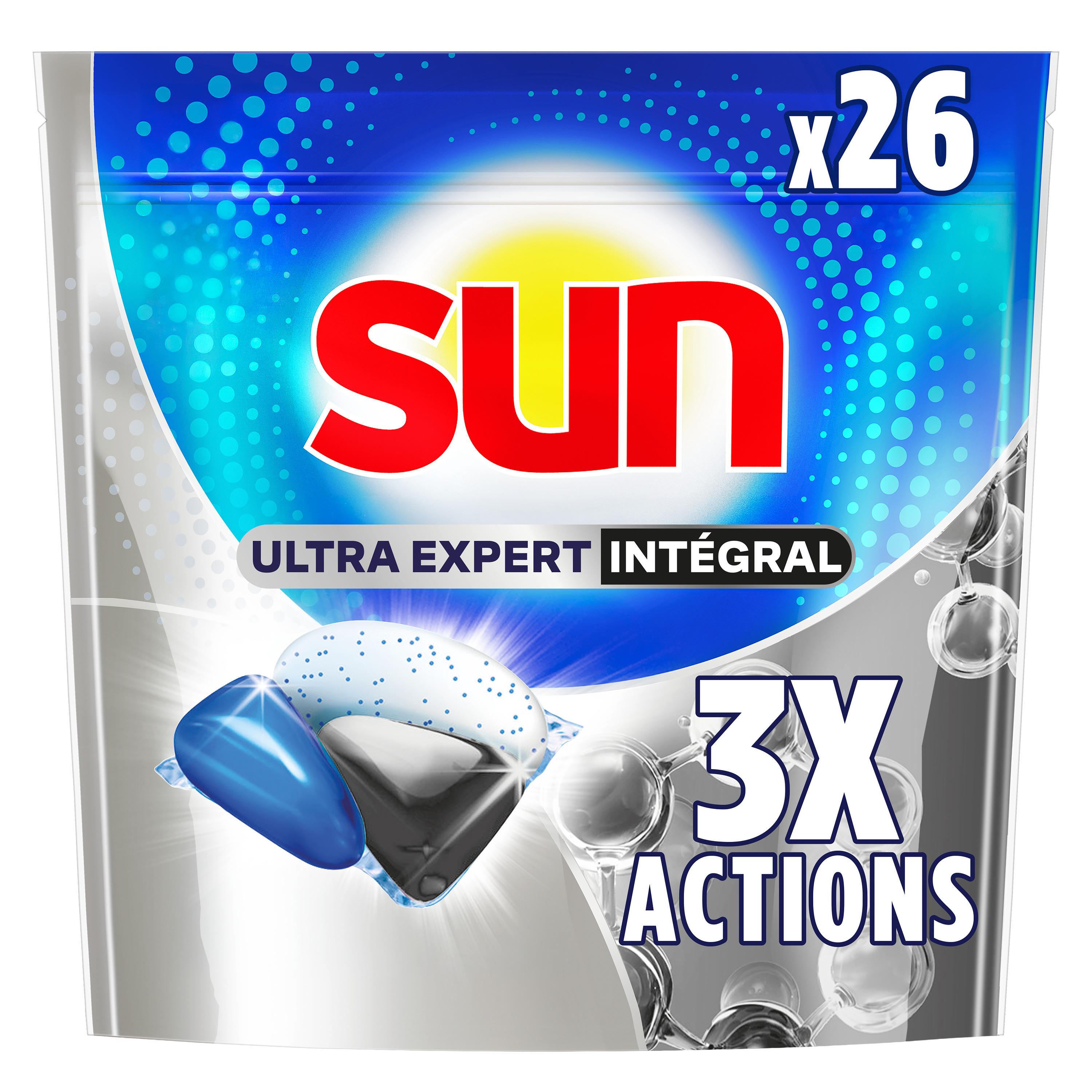 SUN Ultimate Expert Capsules lave-vaisselle 26 capsules