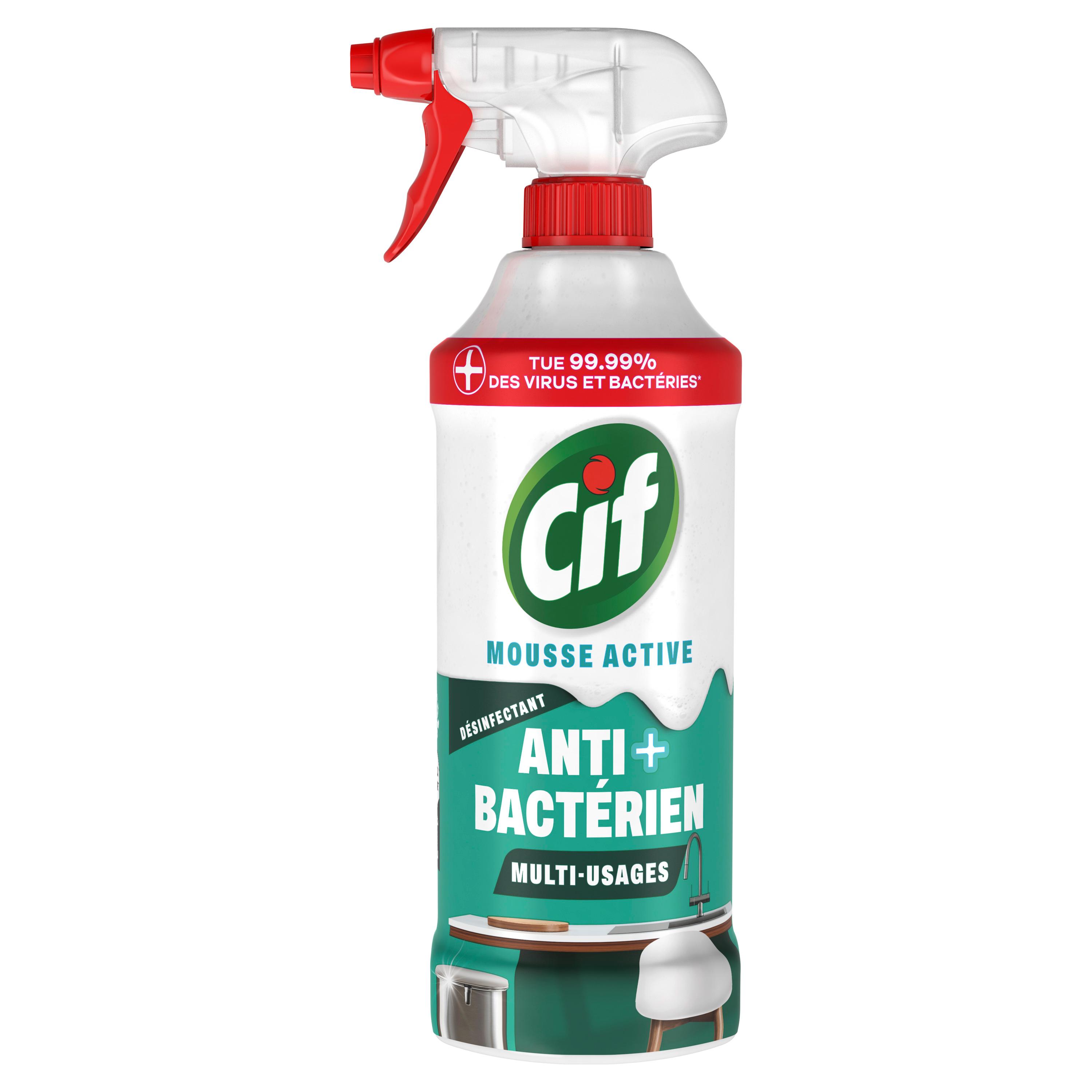 Voir la diapositive 2 : CIF Spray wc anti-bactéries 590ml