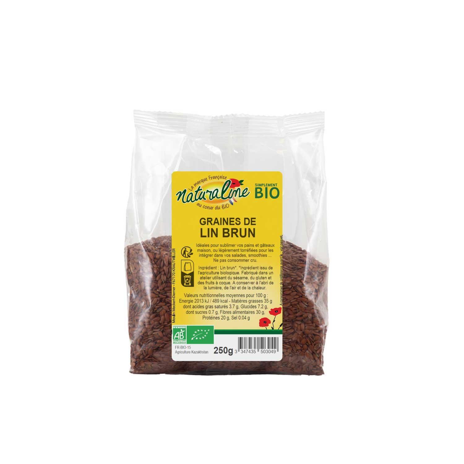 NATURALINE Lin brun bio 250g