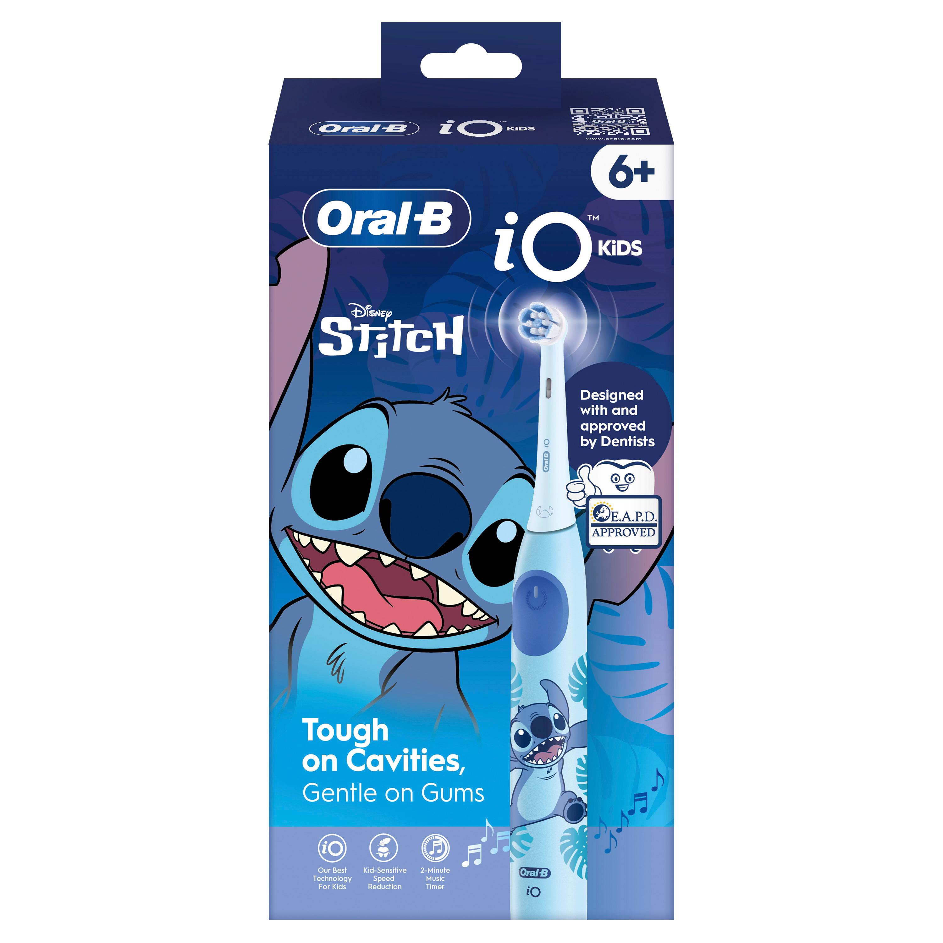 ORAL-B Brosse à dents électrique stitch enfants à partir de 6 ans 1 brosse