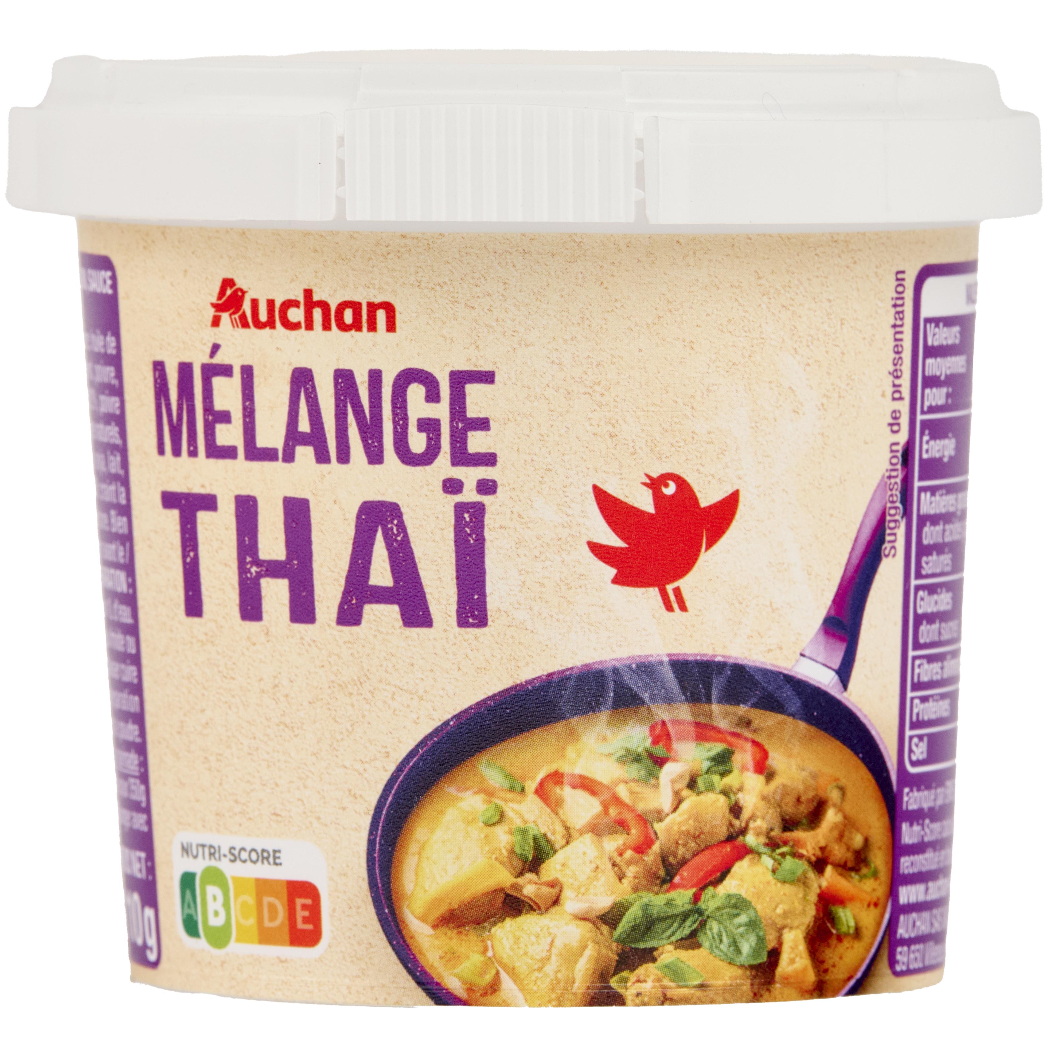 AUCHAN Fond thaï déshydraté 110g