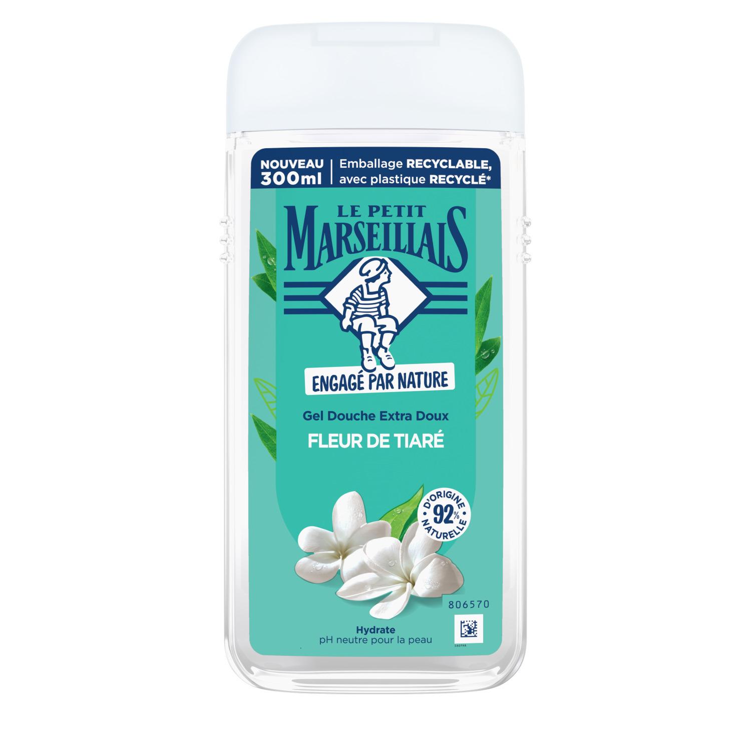 LE PETIT MARSEILLAIS Gel douche à la fleur de tiaré 300ml