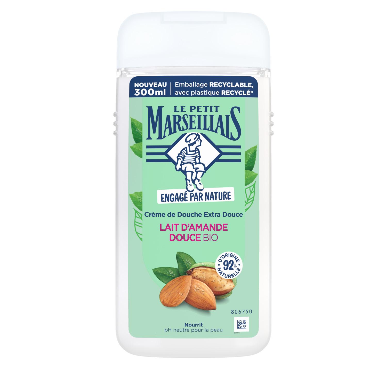 LE PETIT MARSEILLAIS Gel douche lait d'amande douce bio 300ml