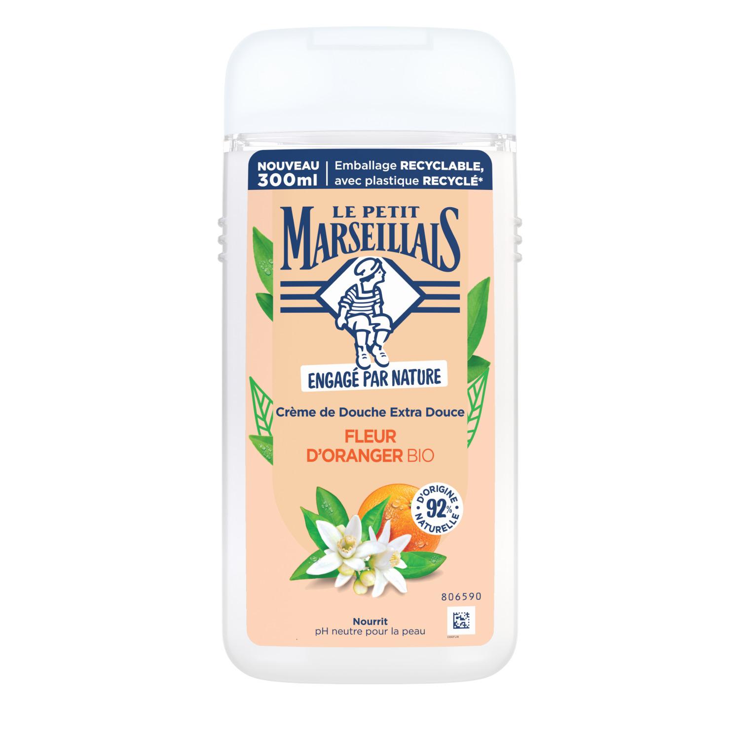 LE PETIT MARSEILLAIS Crème de douche fleur d'oranger 300ml