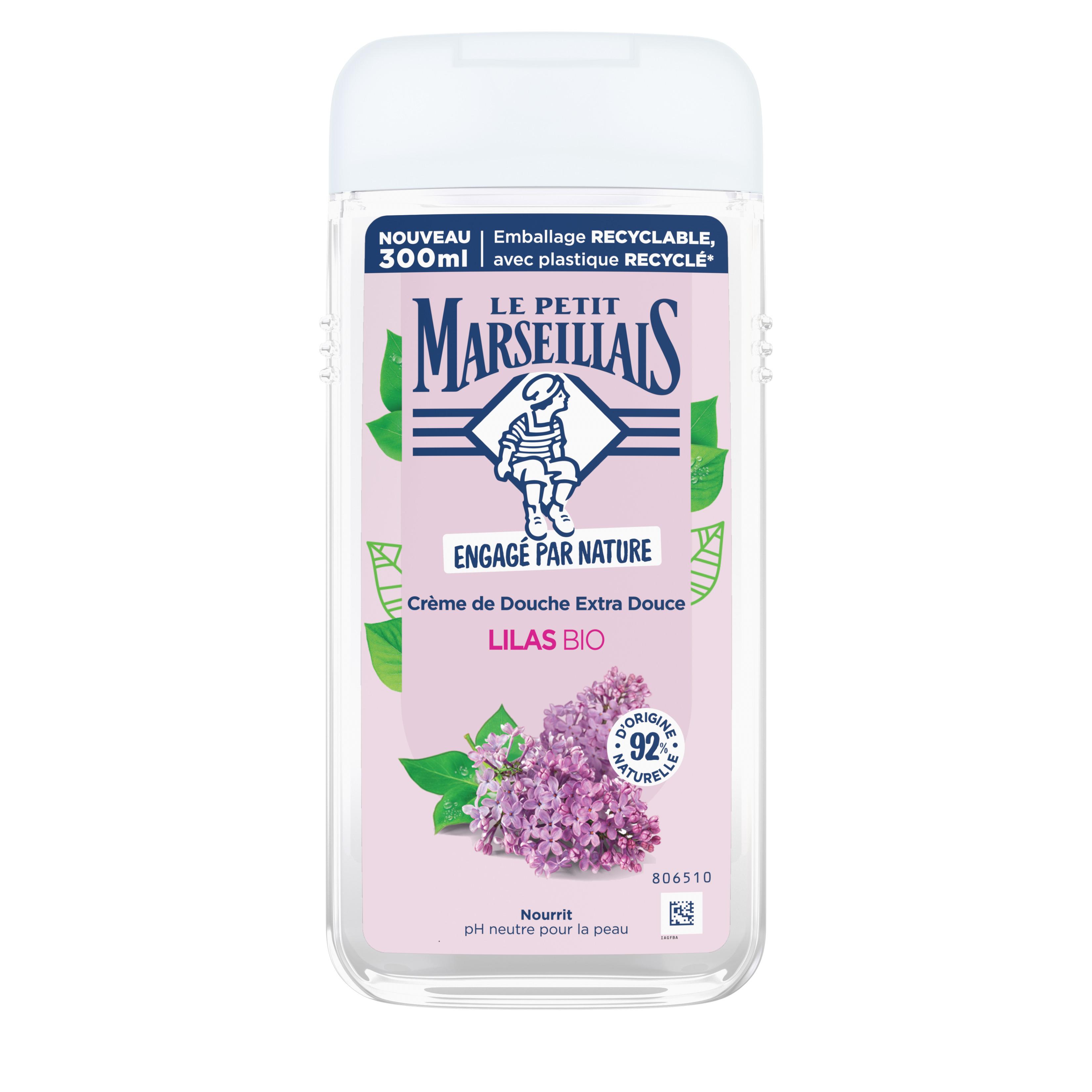 LE PETIT MARSEILLAIS Crème de douche lilas bio 300ml