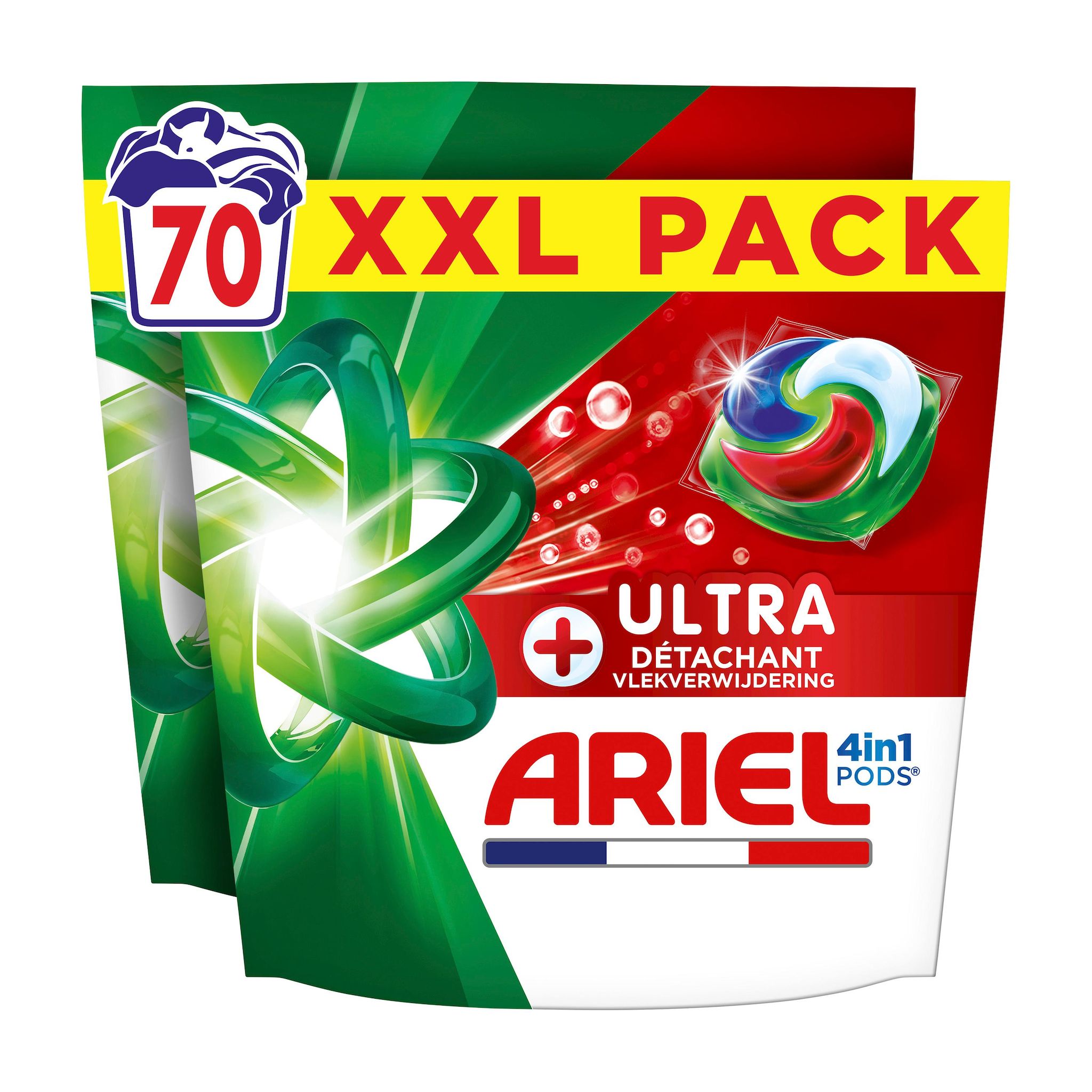 ARIEL Détergent tout en 1 ultra détachant 1631g