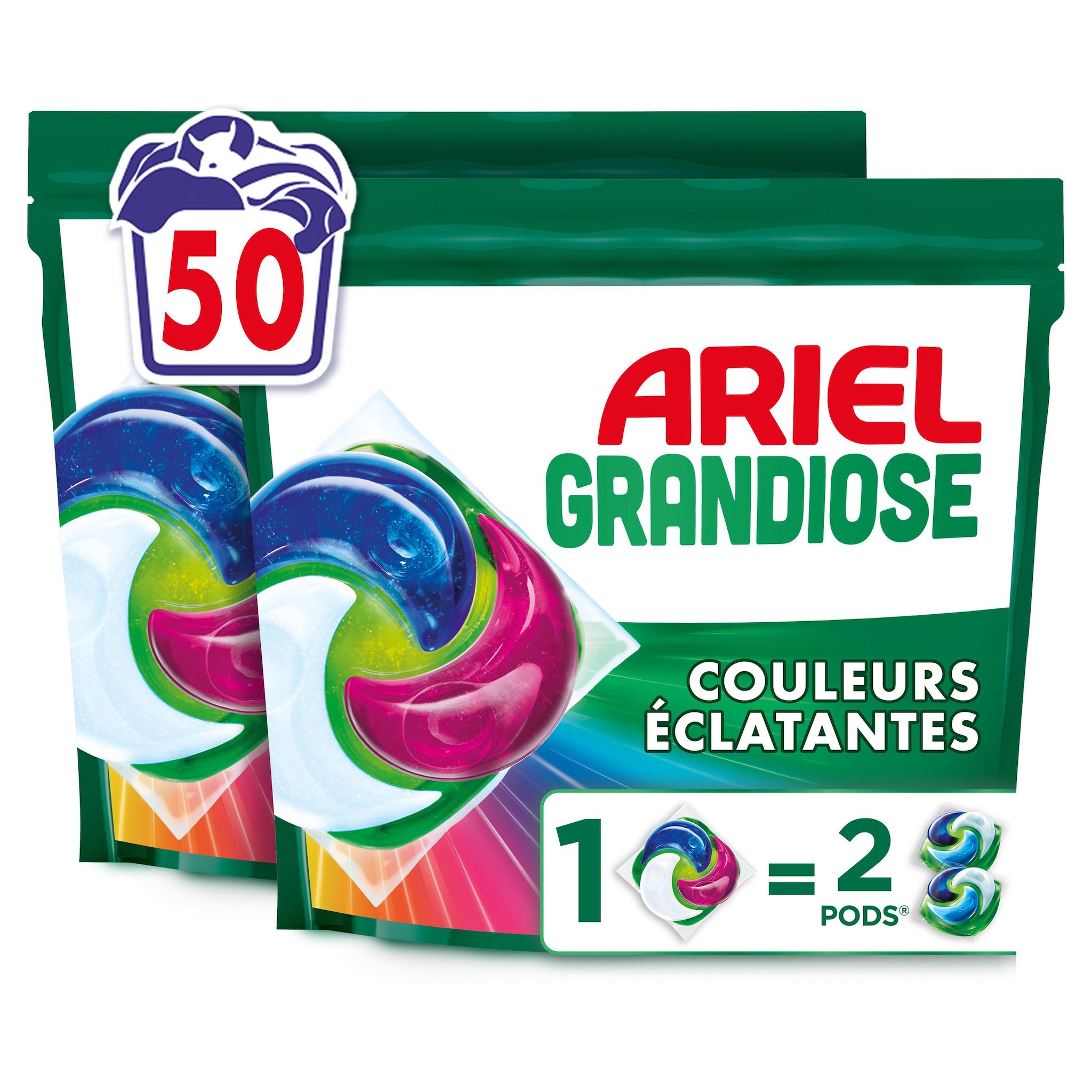 ARIEL All-in-1 Pods détergent capsules 50 doses