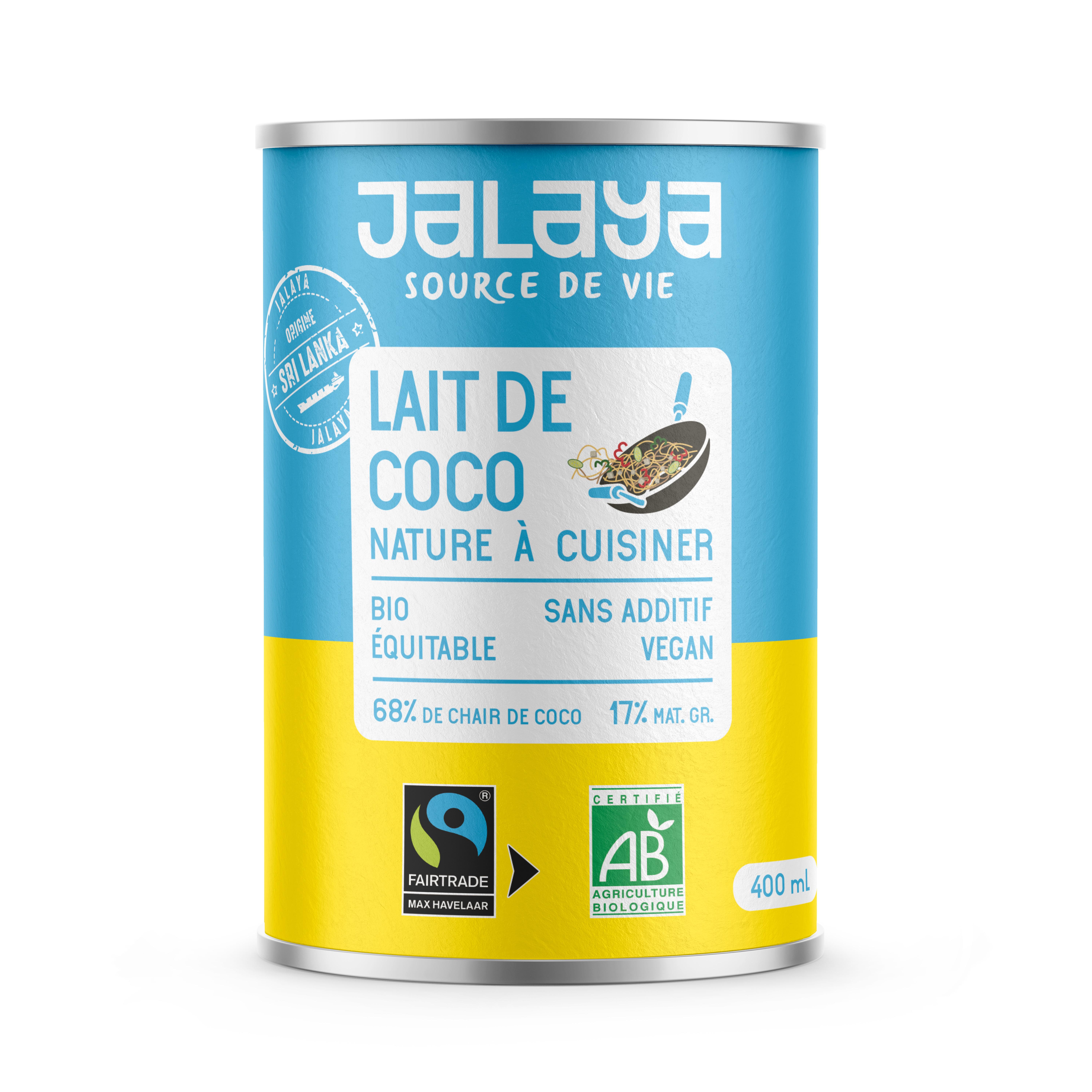 JALAYA Lait de coco 17% 400ml