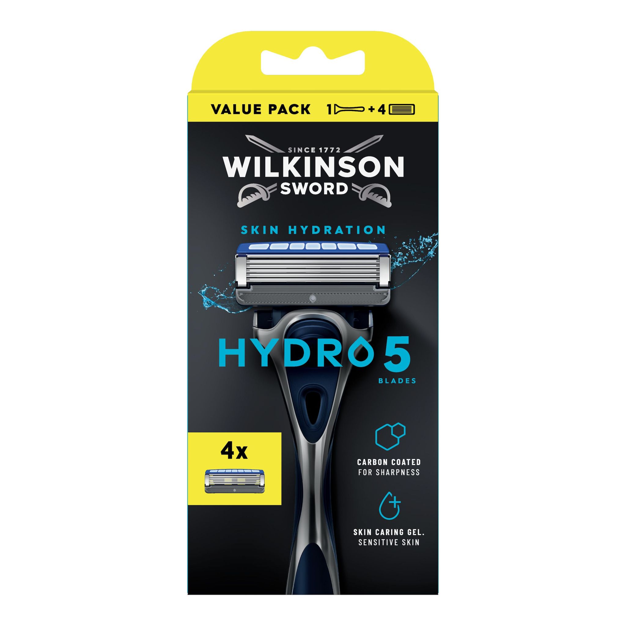 WILKINSON Rasoir hydro 5 + lames 1 rasoir + 4 lames