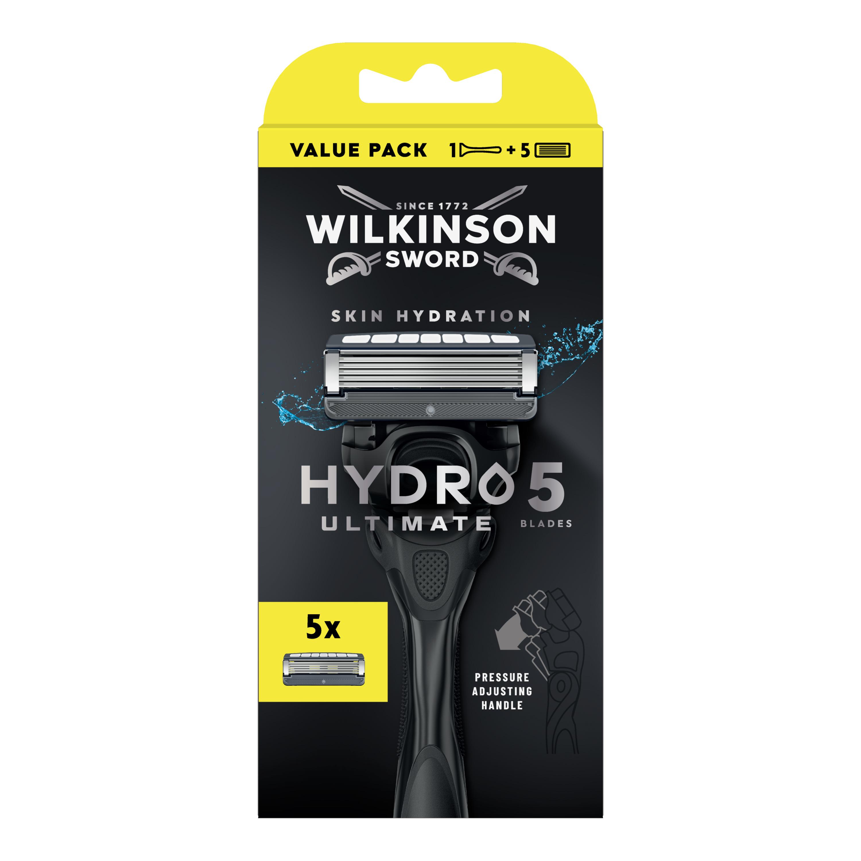 WILKINSON Rasoir hydro 5 ultimate + lames 1 rasoir + 5 lames