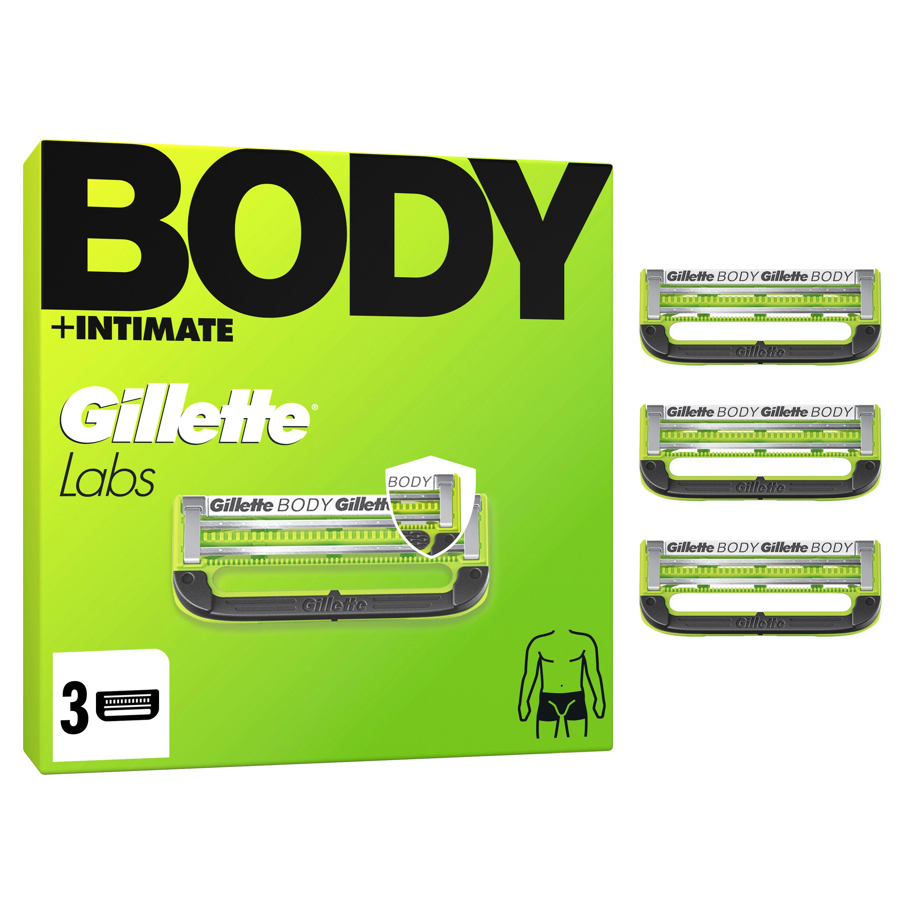 GILLETTE Labs Lames de rasoir 3 lames