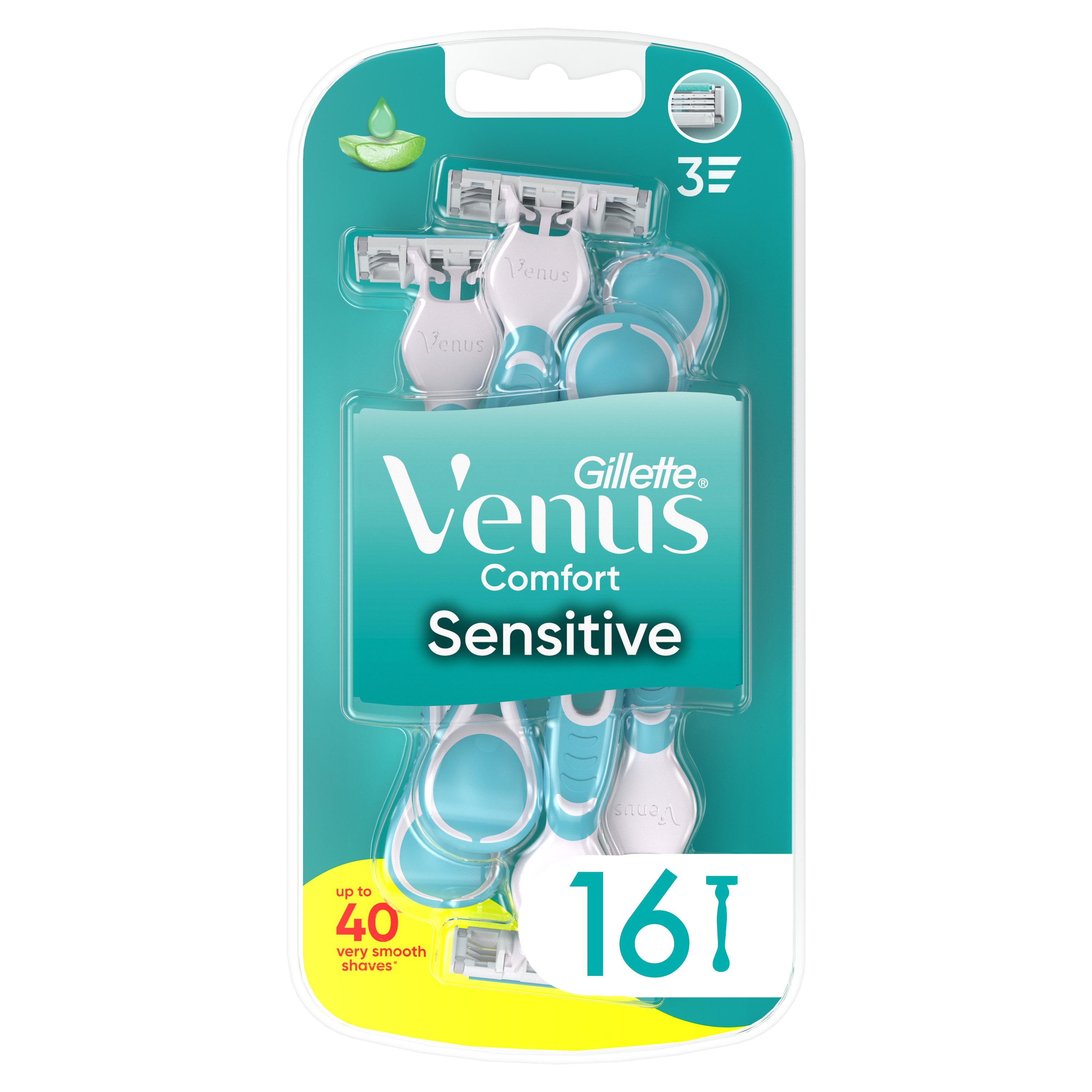 VENUS Rasoirs jetables sensitive 16 rasoirs