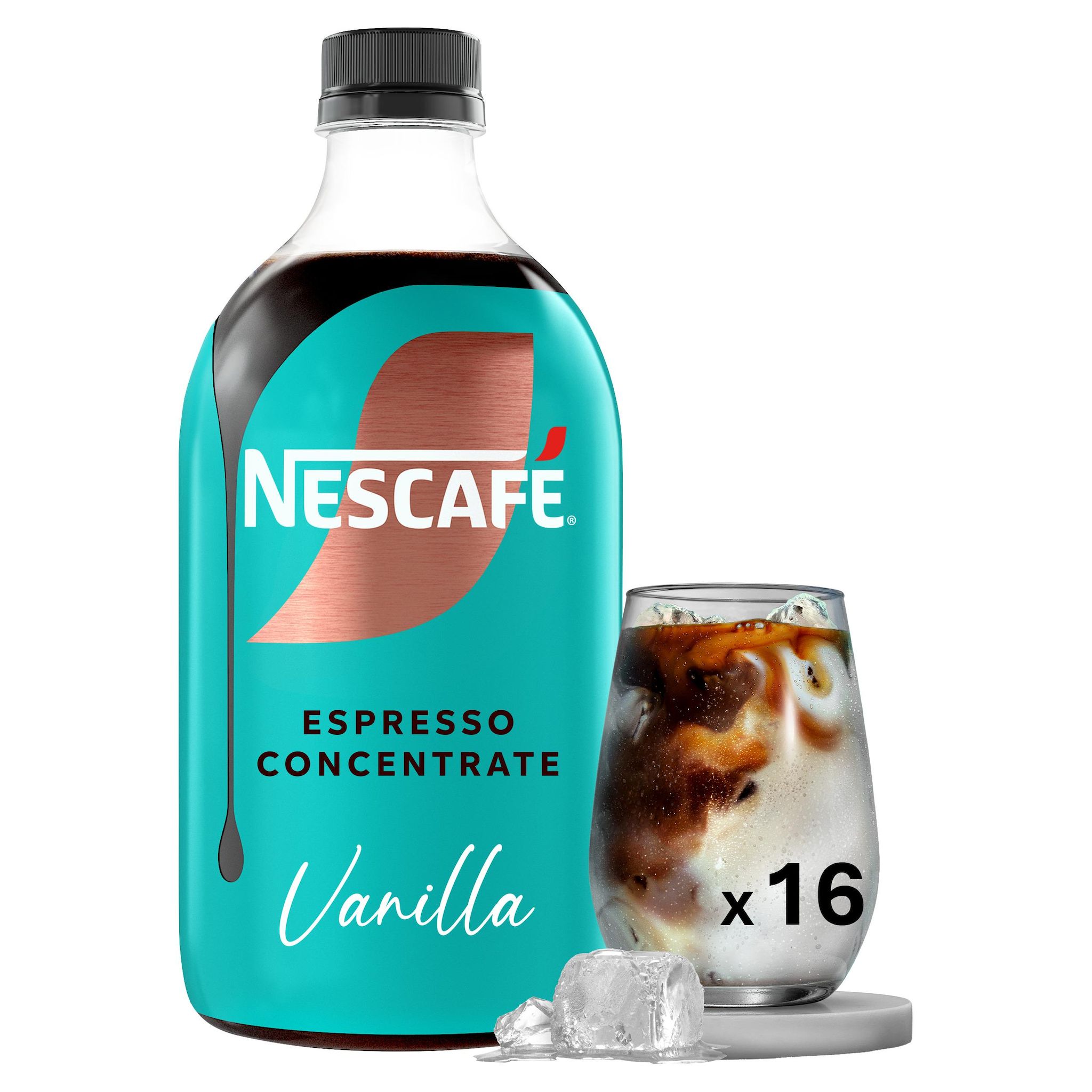 NESCAFE Espresso concentré saveur vanille à diluer 16 doses 50cl