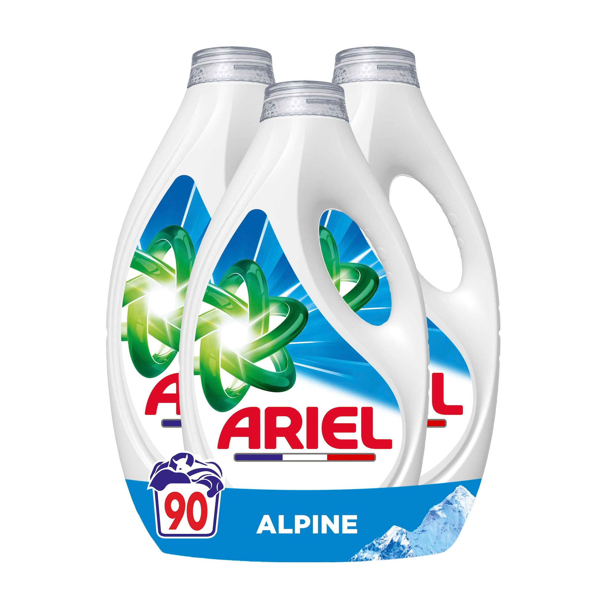 ARIEL Détergent liquide alpine 4.05l